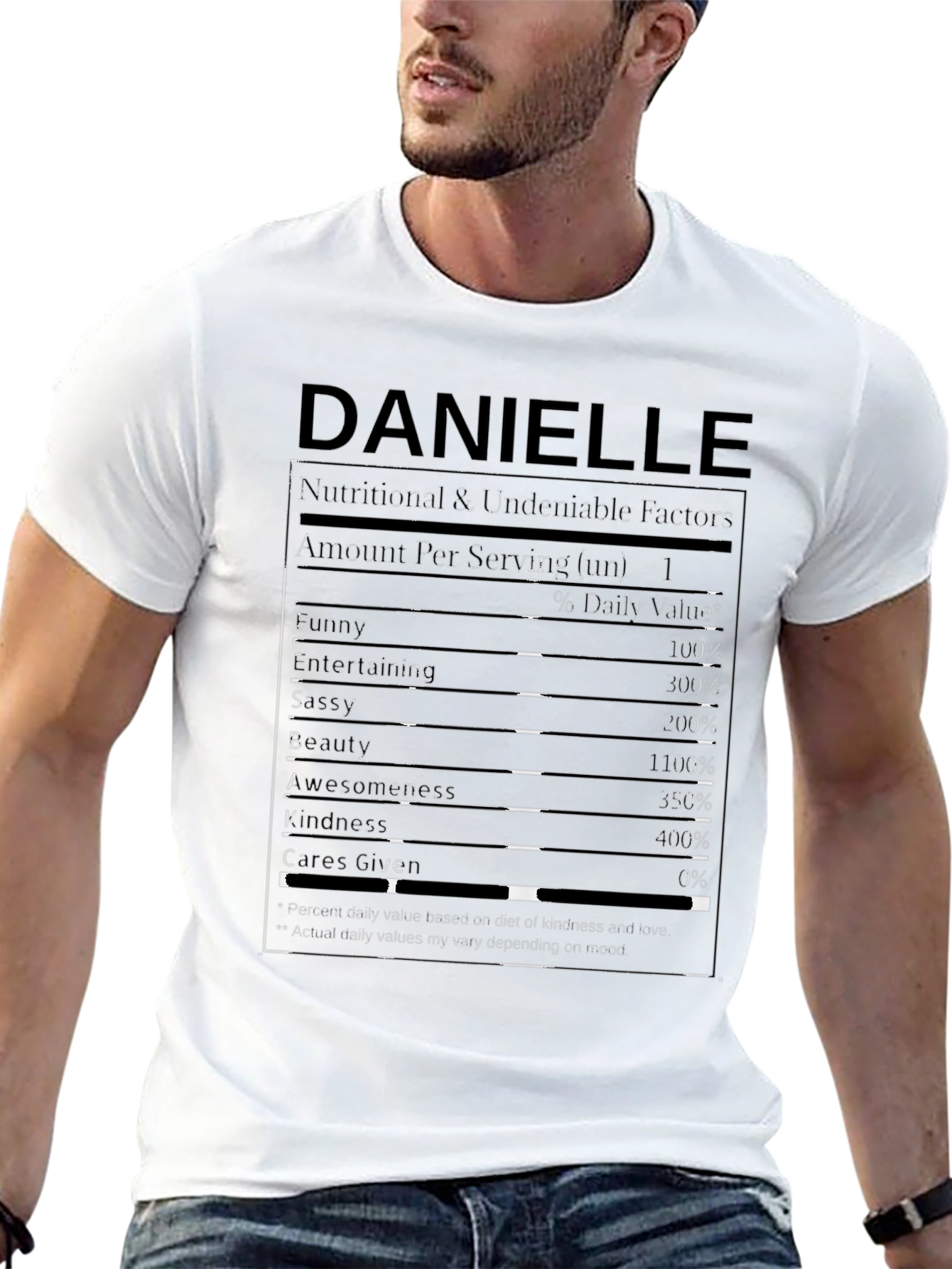 Danielle Nutritional Facts T-Shirt