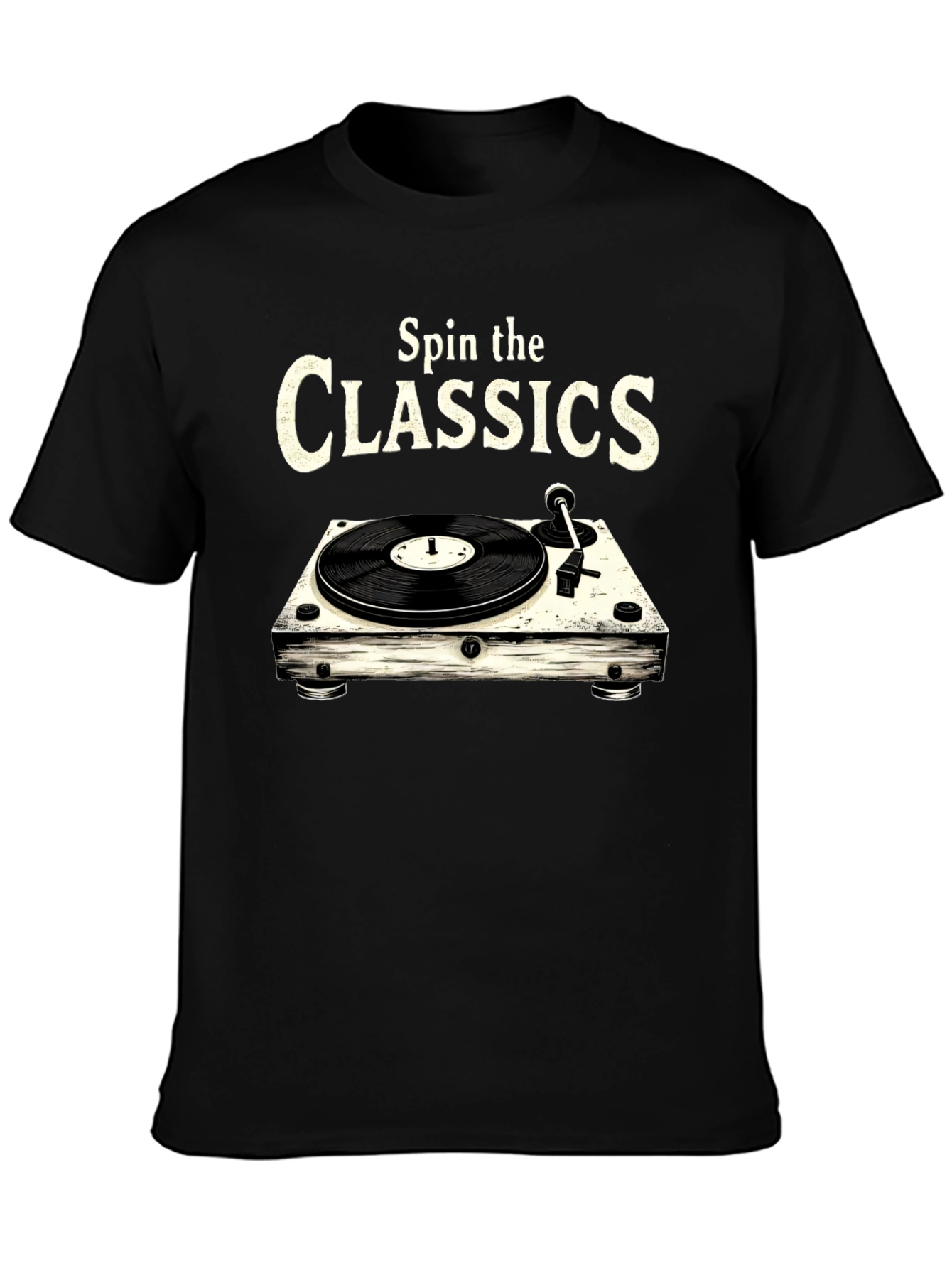 Spin the Classics Black T-Shirt