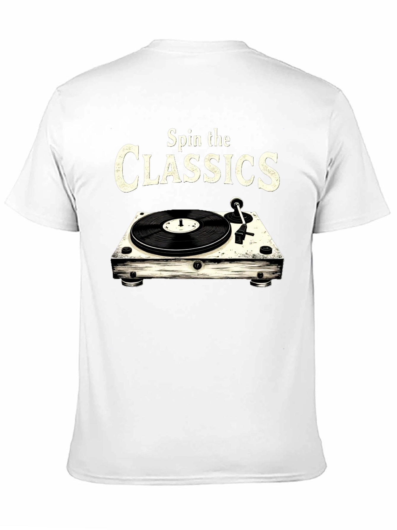 Spin the Classics Black T-Shirt