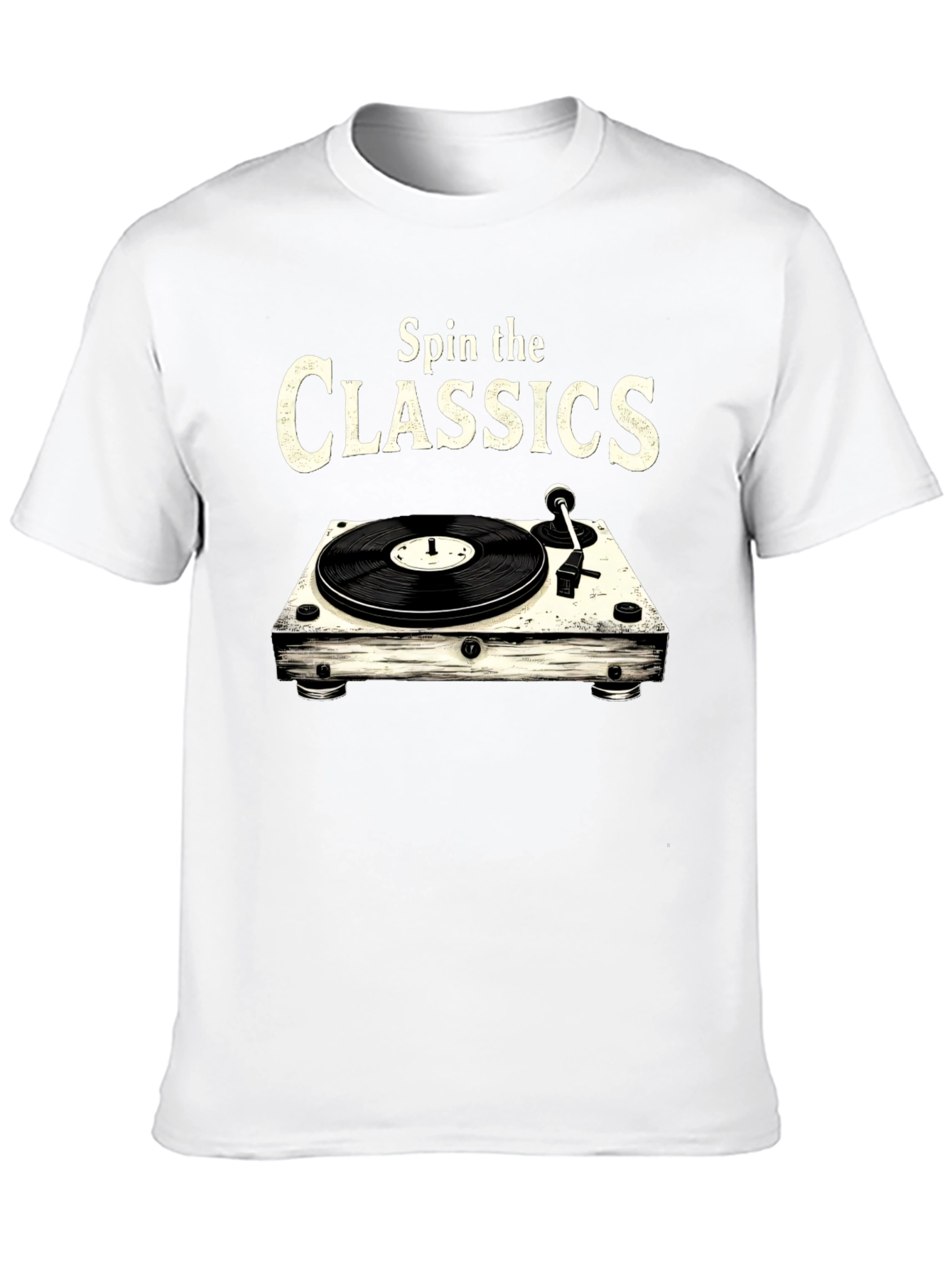 Spin the Classics Black T-Shirt