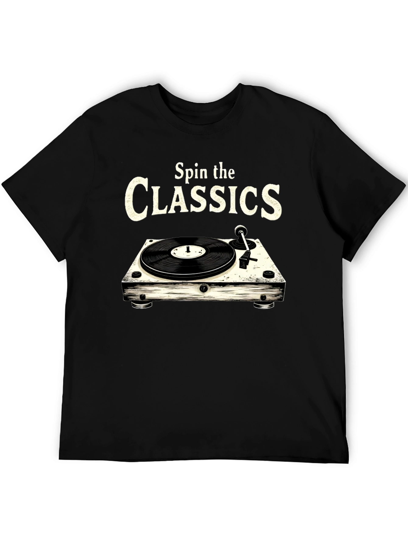 Spin the Classics Black T-Shirt