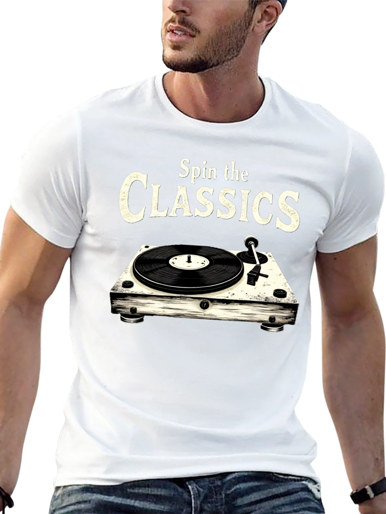 Spin the Classics Black T-Shirt