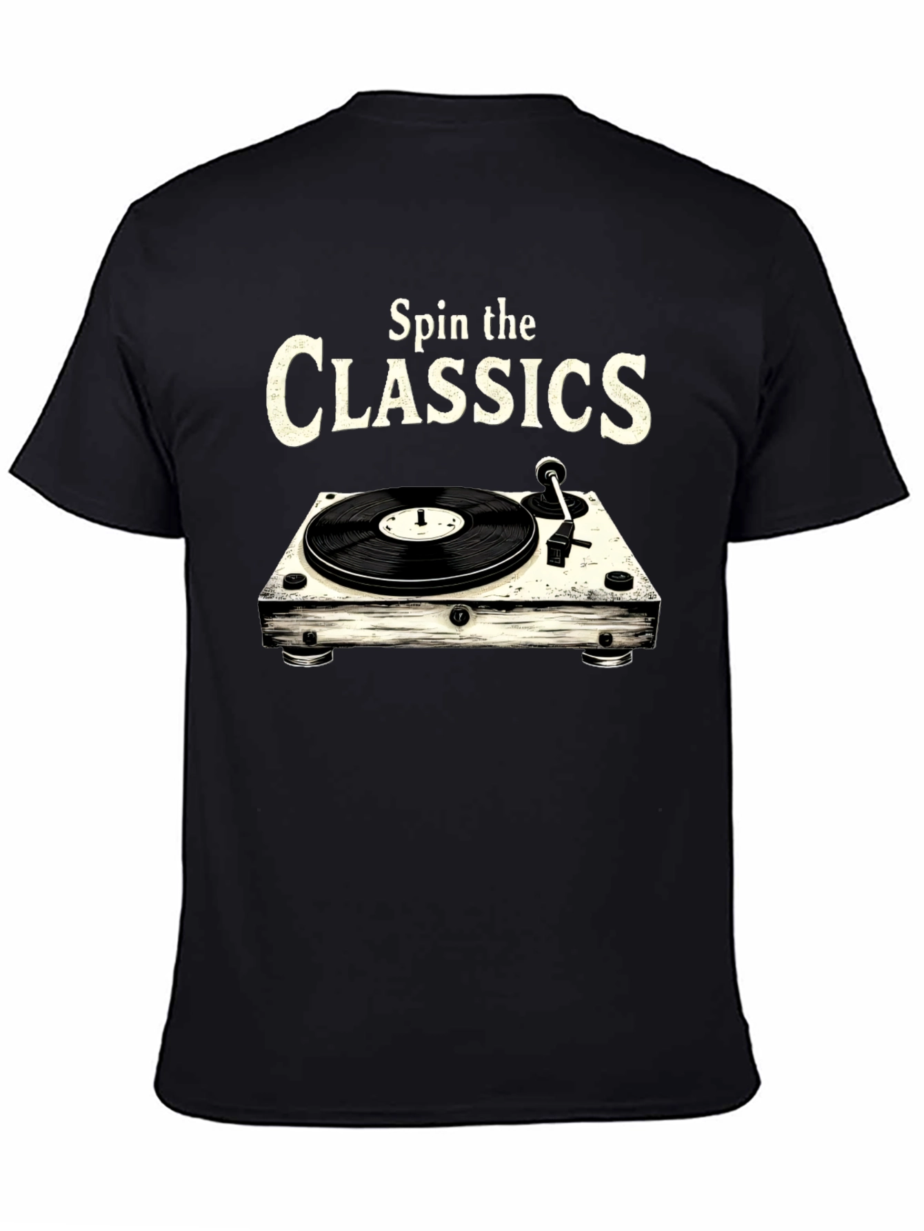 Spin the Classics Black T-Shirt