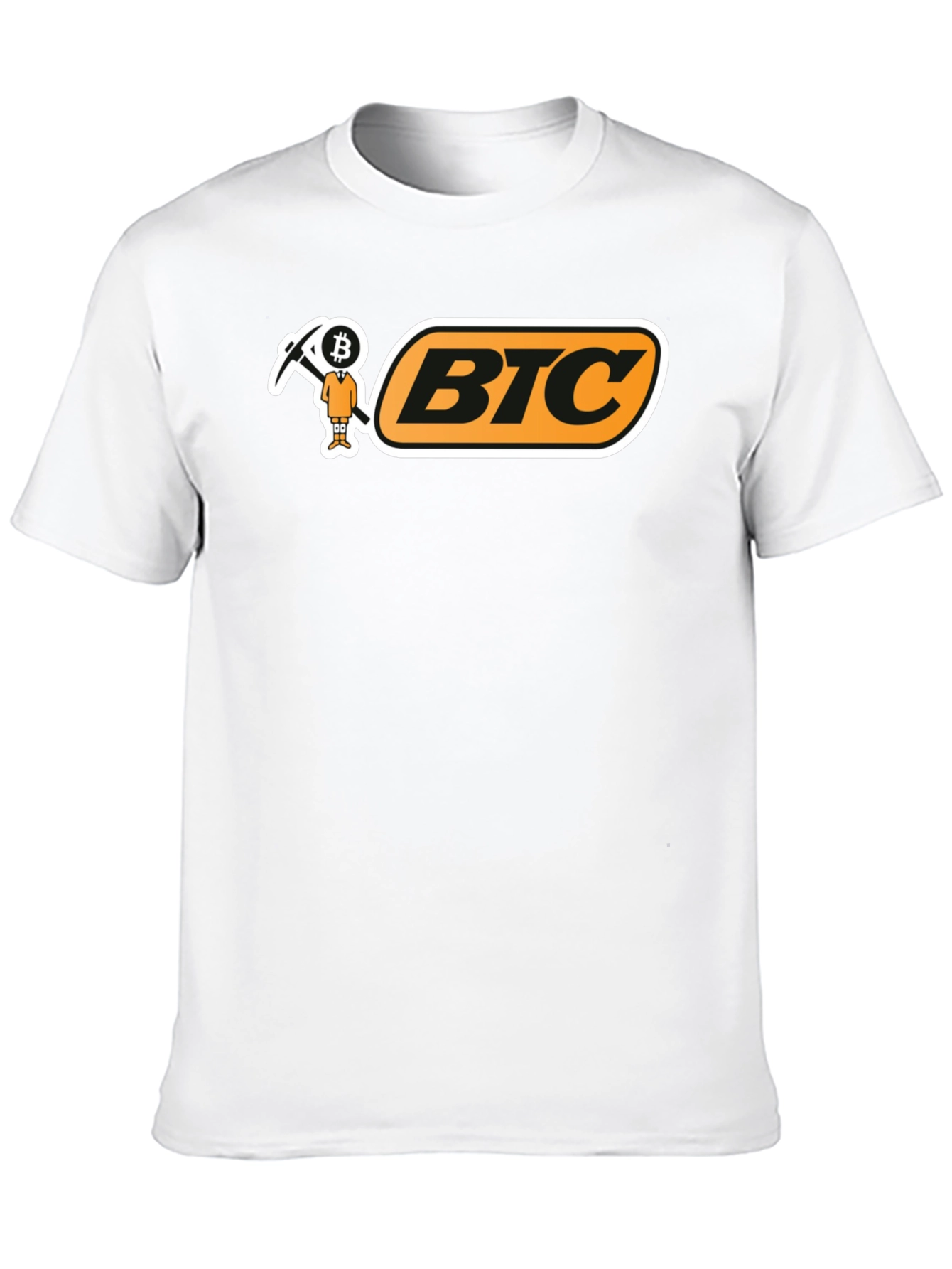 BTC Bitcoin Miner T-Shirt - Black Crypto Tee