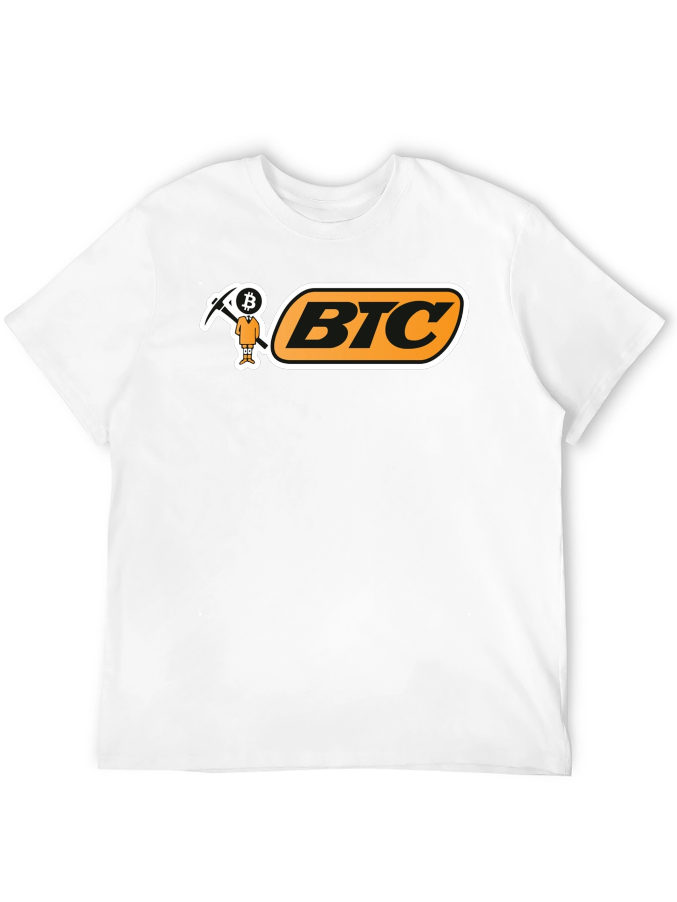BTC Bitcoin Miner T-Shirt - Black Crypto Tee