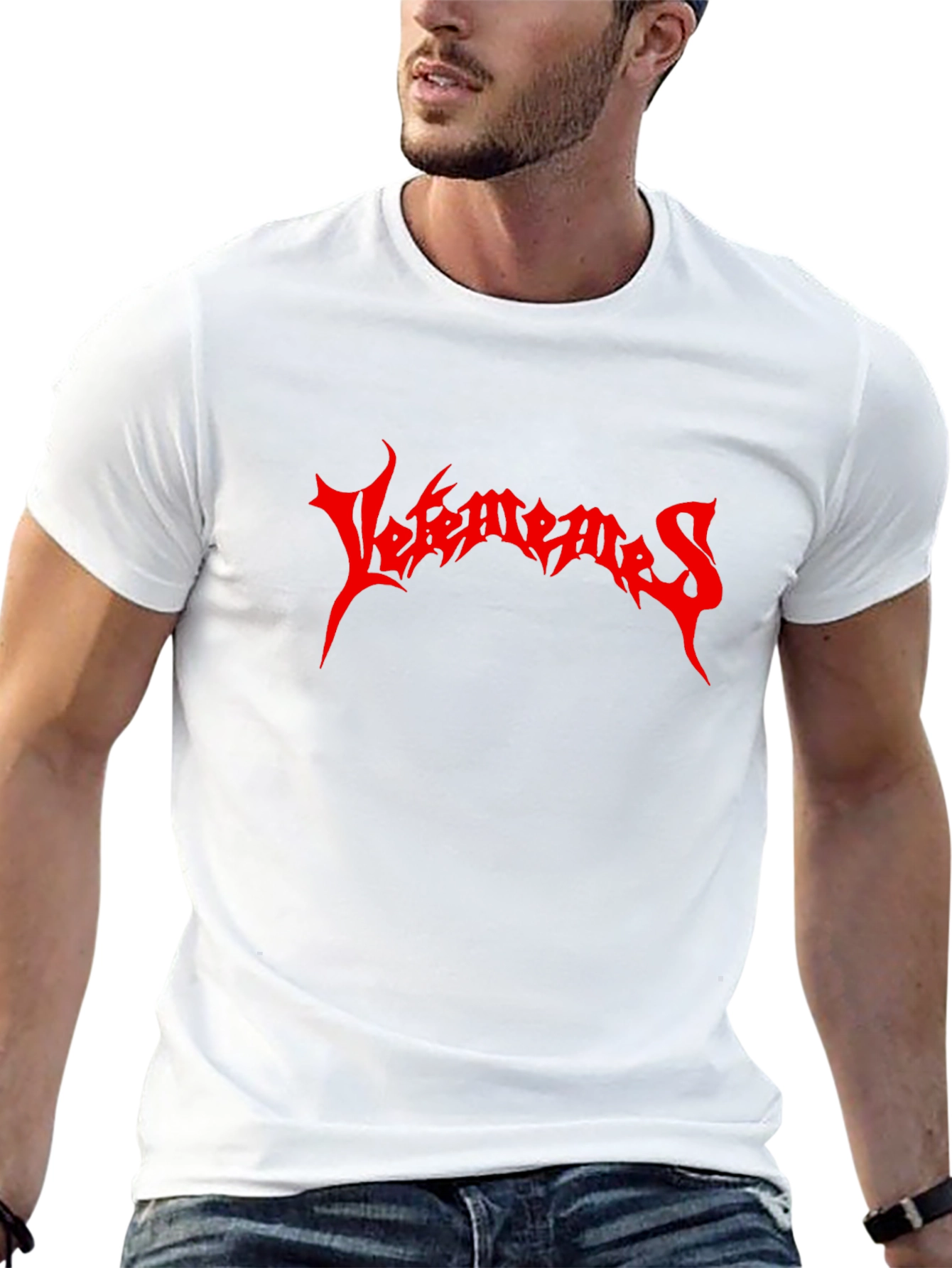 Edgy Vetememes Graphic Tee - Black Cotton T-Shirt
