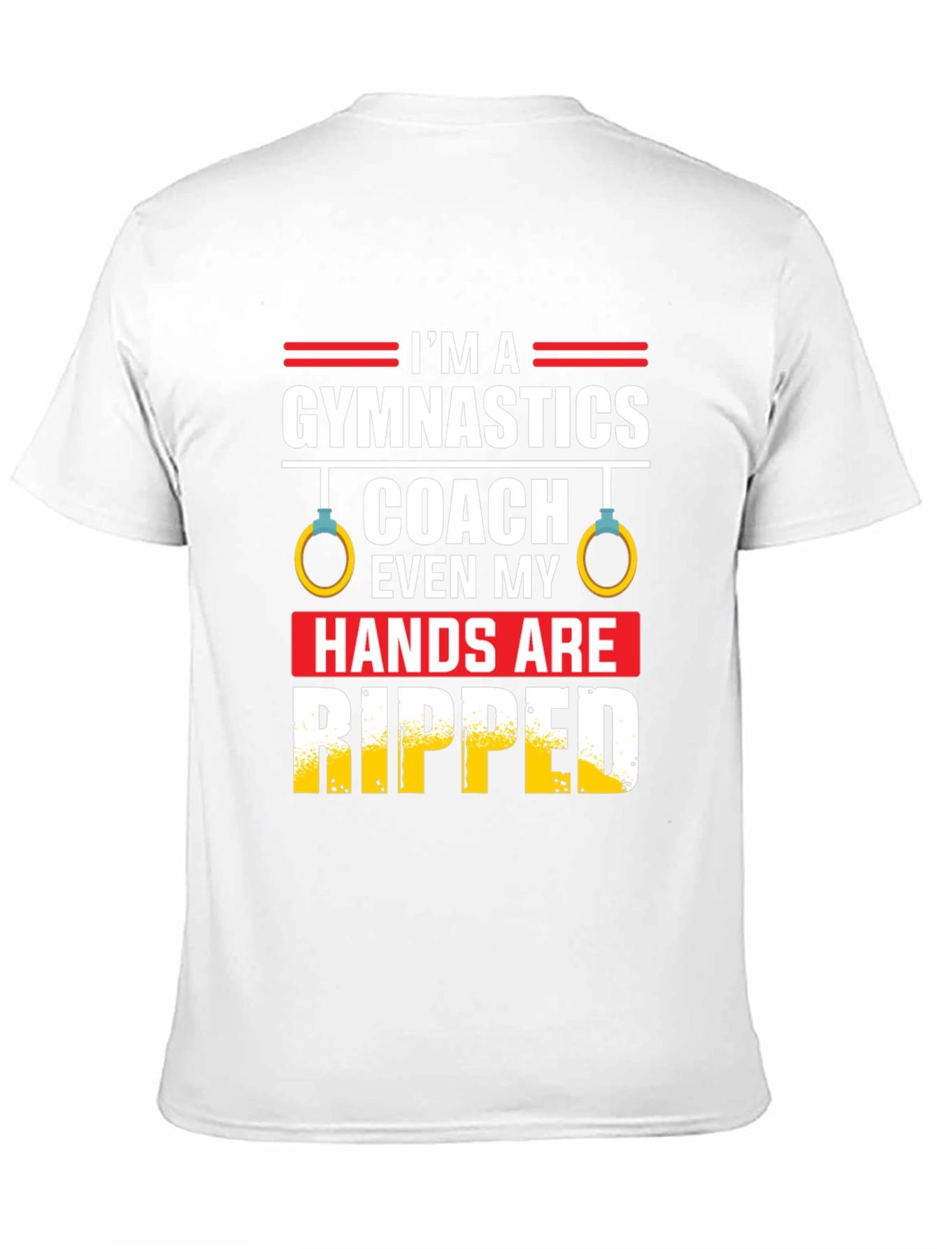 Gymnastics Coach Ripped Hands T-Shirt