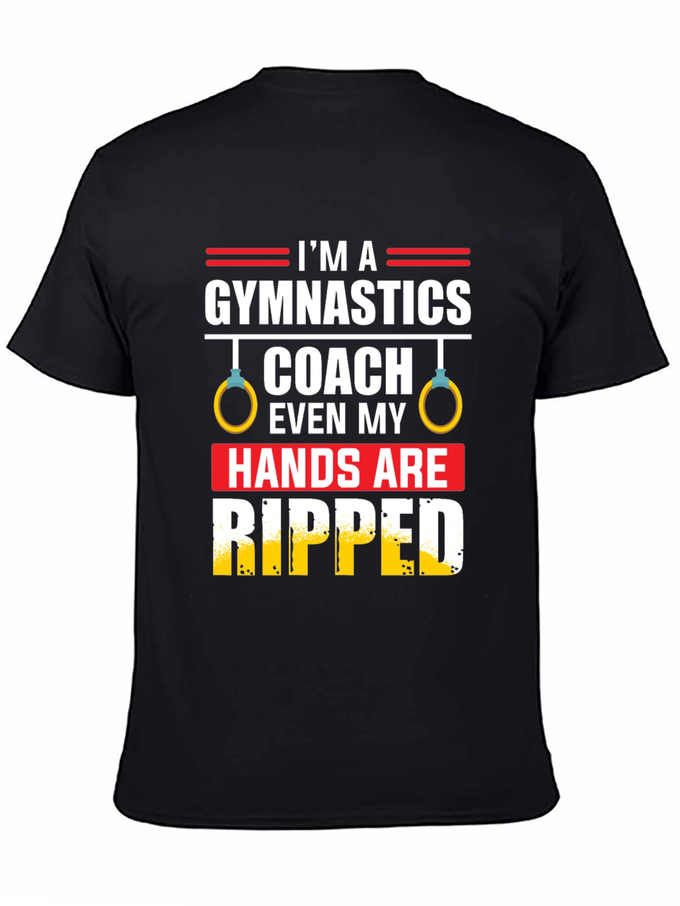 Gymnastics Coach Ripped Hands T-Shirt