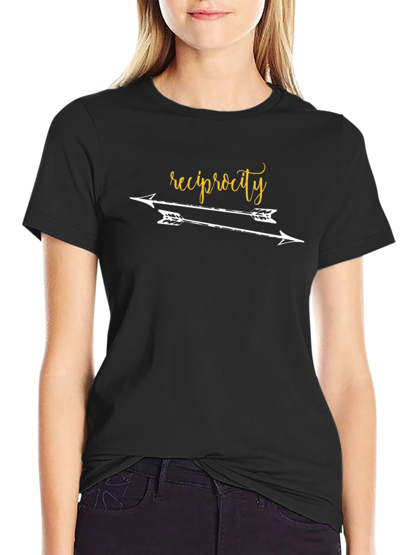 Reciprocity Arrow Graphic Tee - Stylish Casual Wear