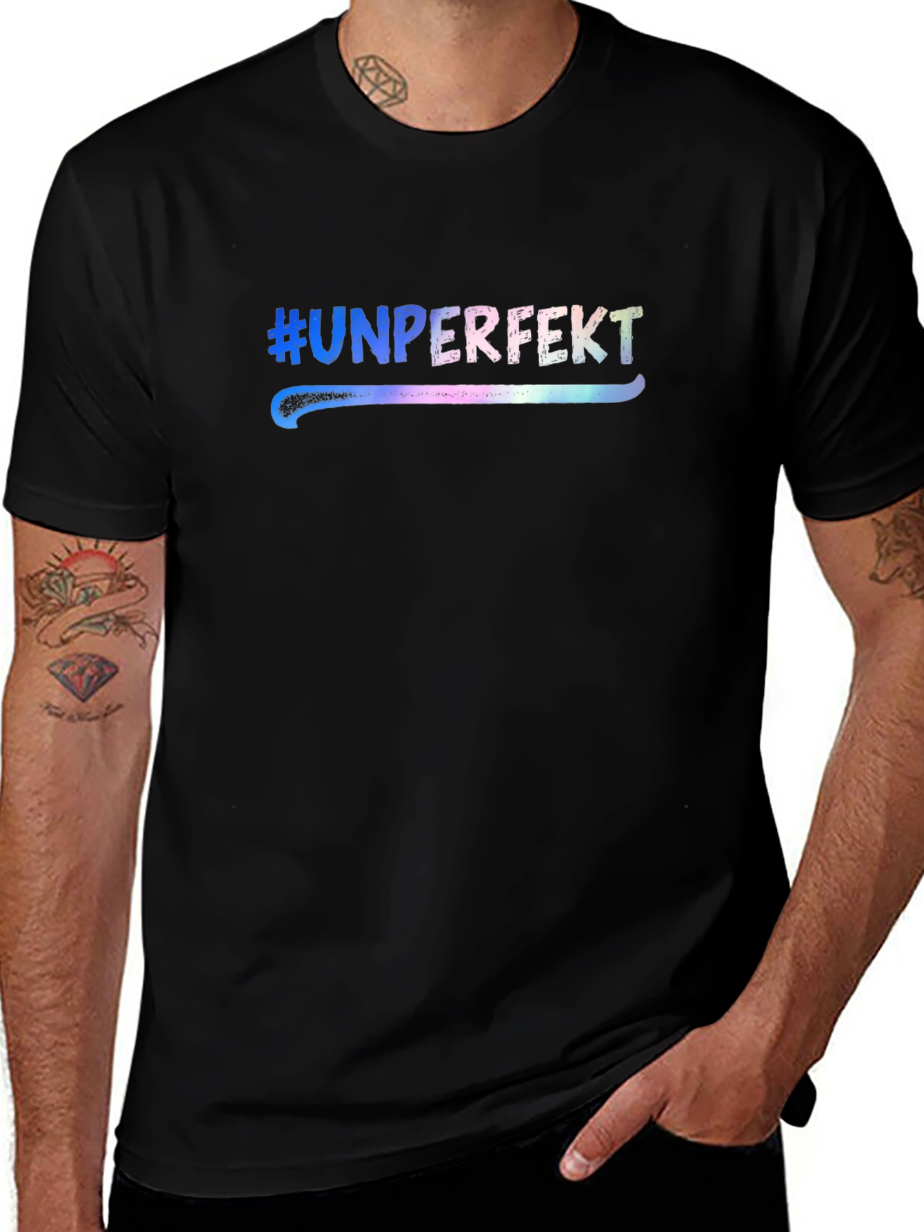 Unperfekt Graphic Tee - Embrace Imperfection