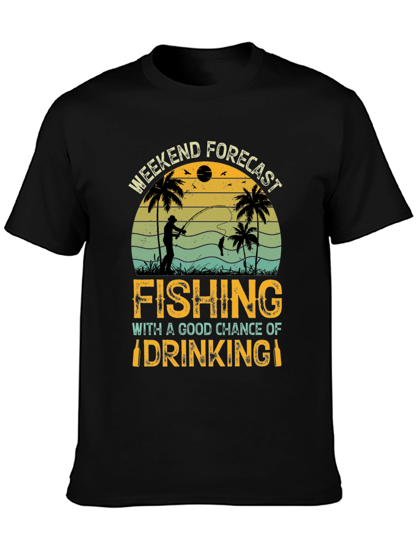 Fishing & Drinking Weekend T-Shirt