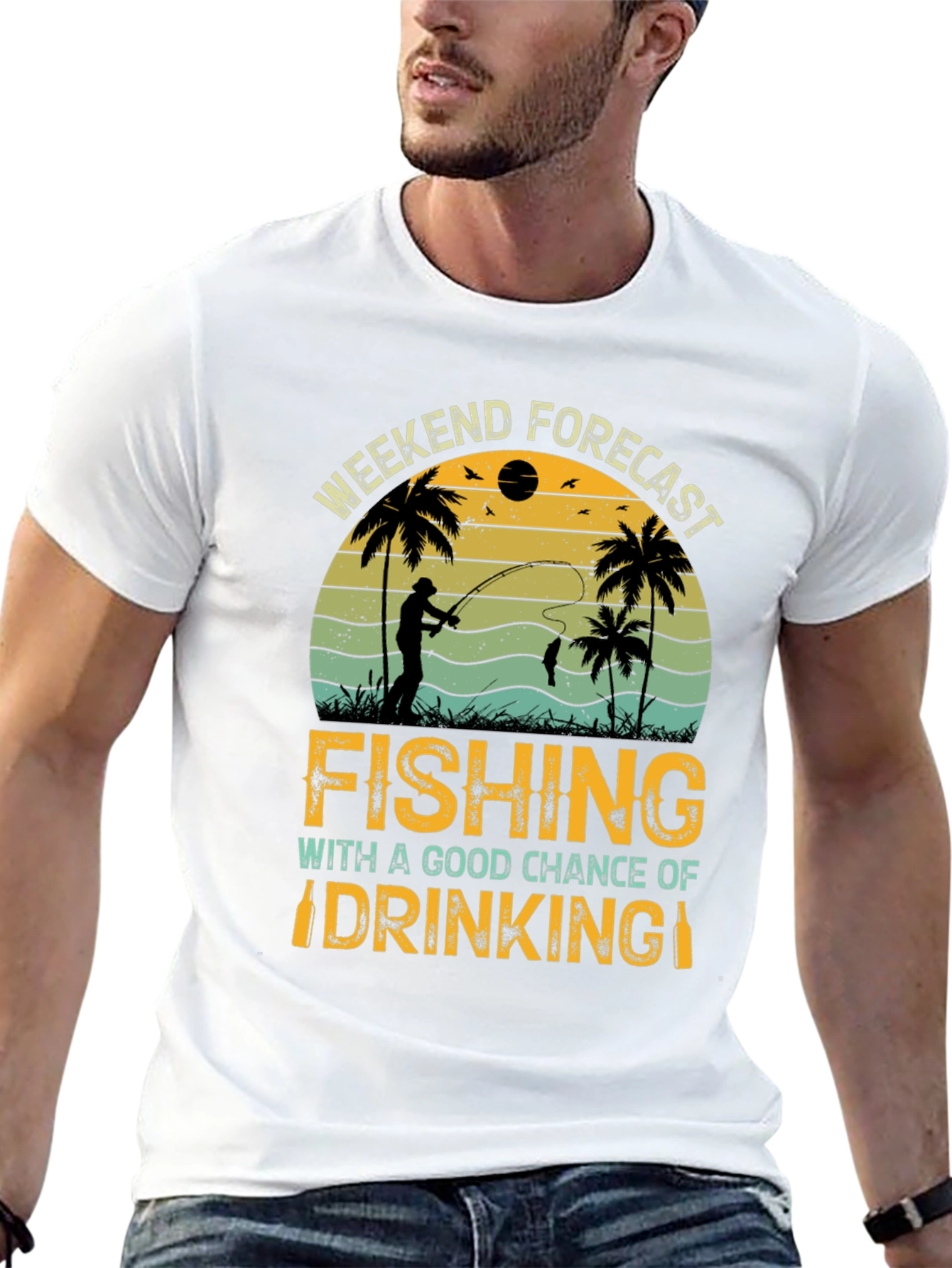 Fishing & Drinking Weekend T-Shirt