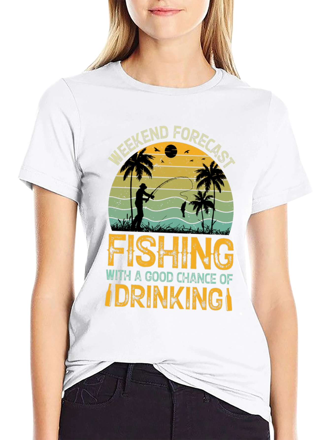Fishing & Drinking Weekend T-Shirt