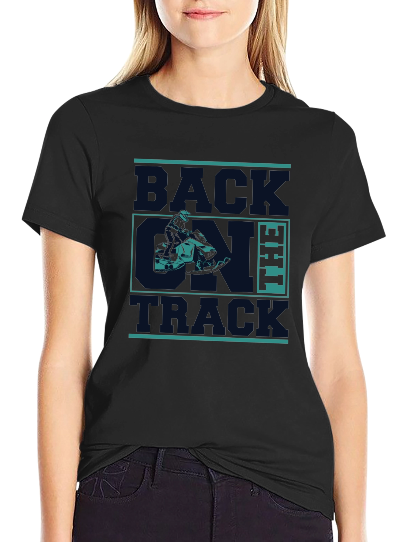 Back On The Track Graphic T-Shirt