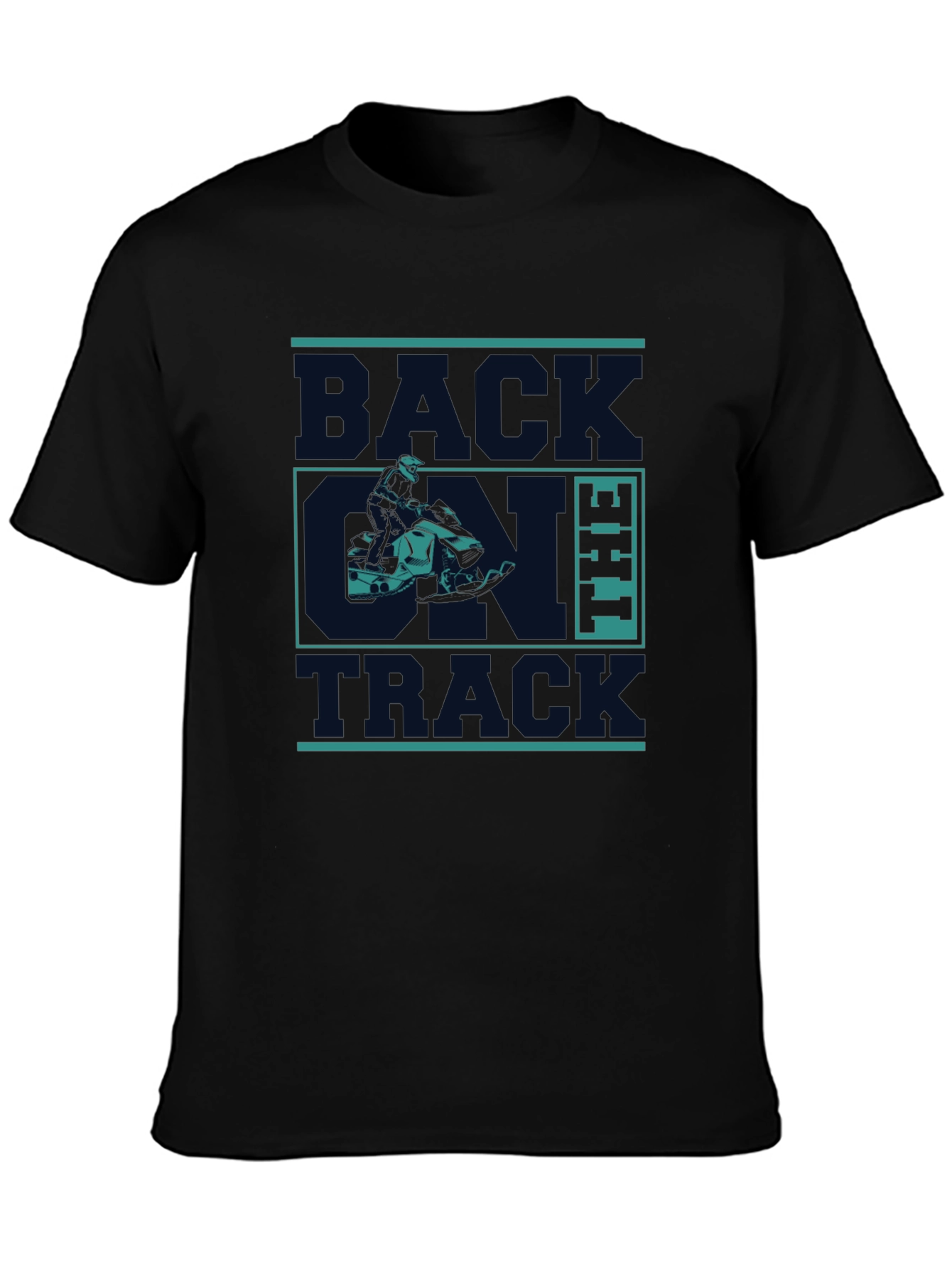 Back On The Track Graphic T-Shirt