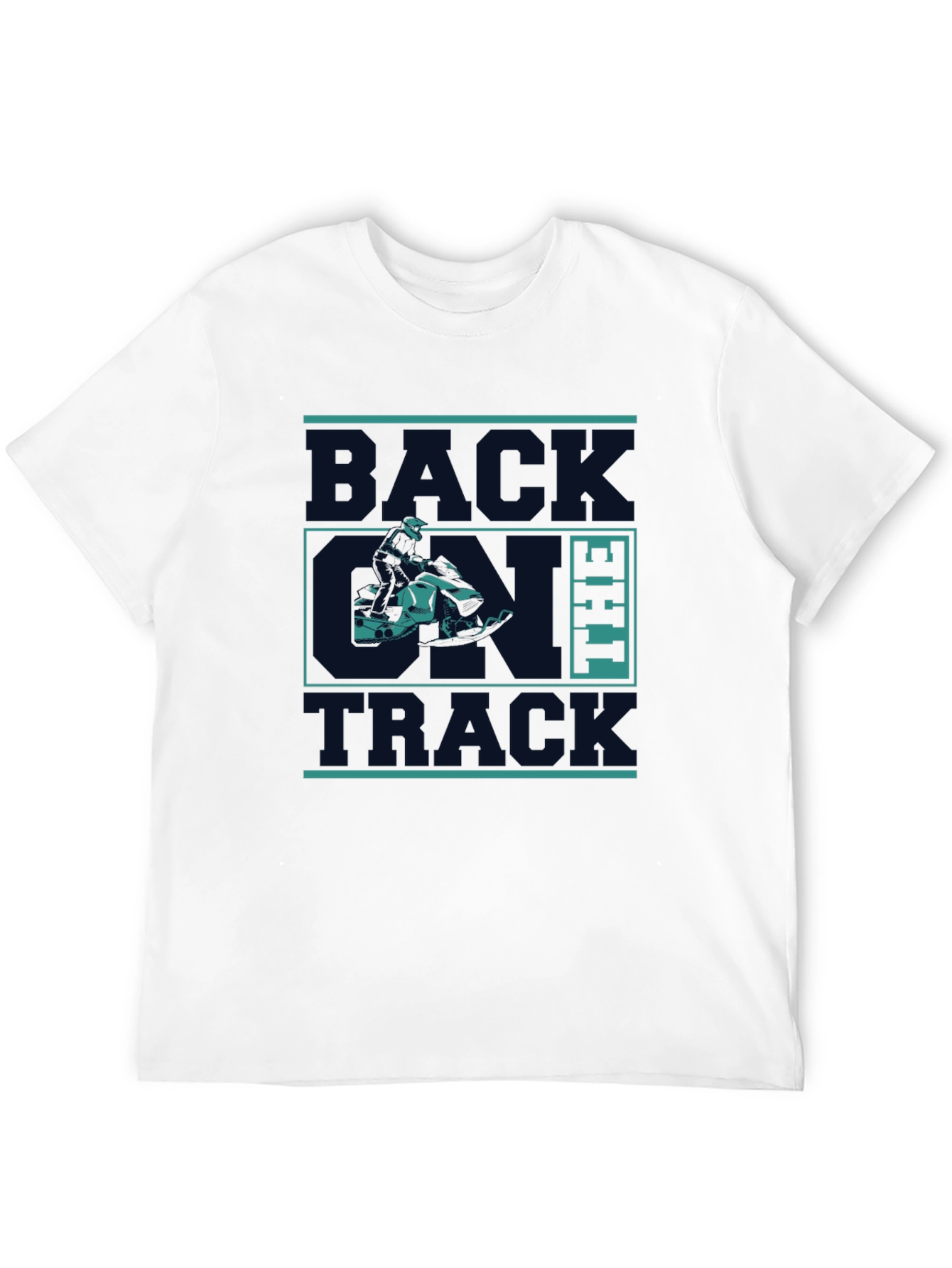 Back On The Track Graphic T-Shirt