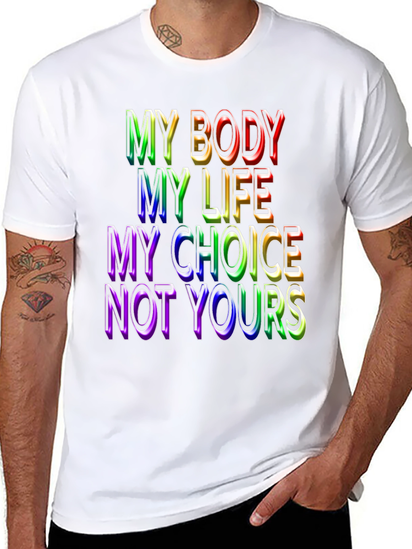 My Body My Choice Graphic Tee