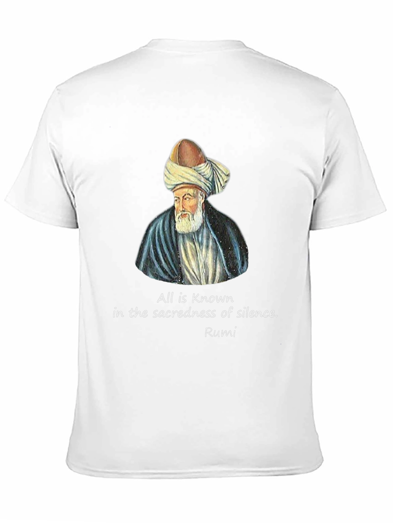 Rumi Quote Black T-Shirt