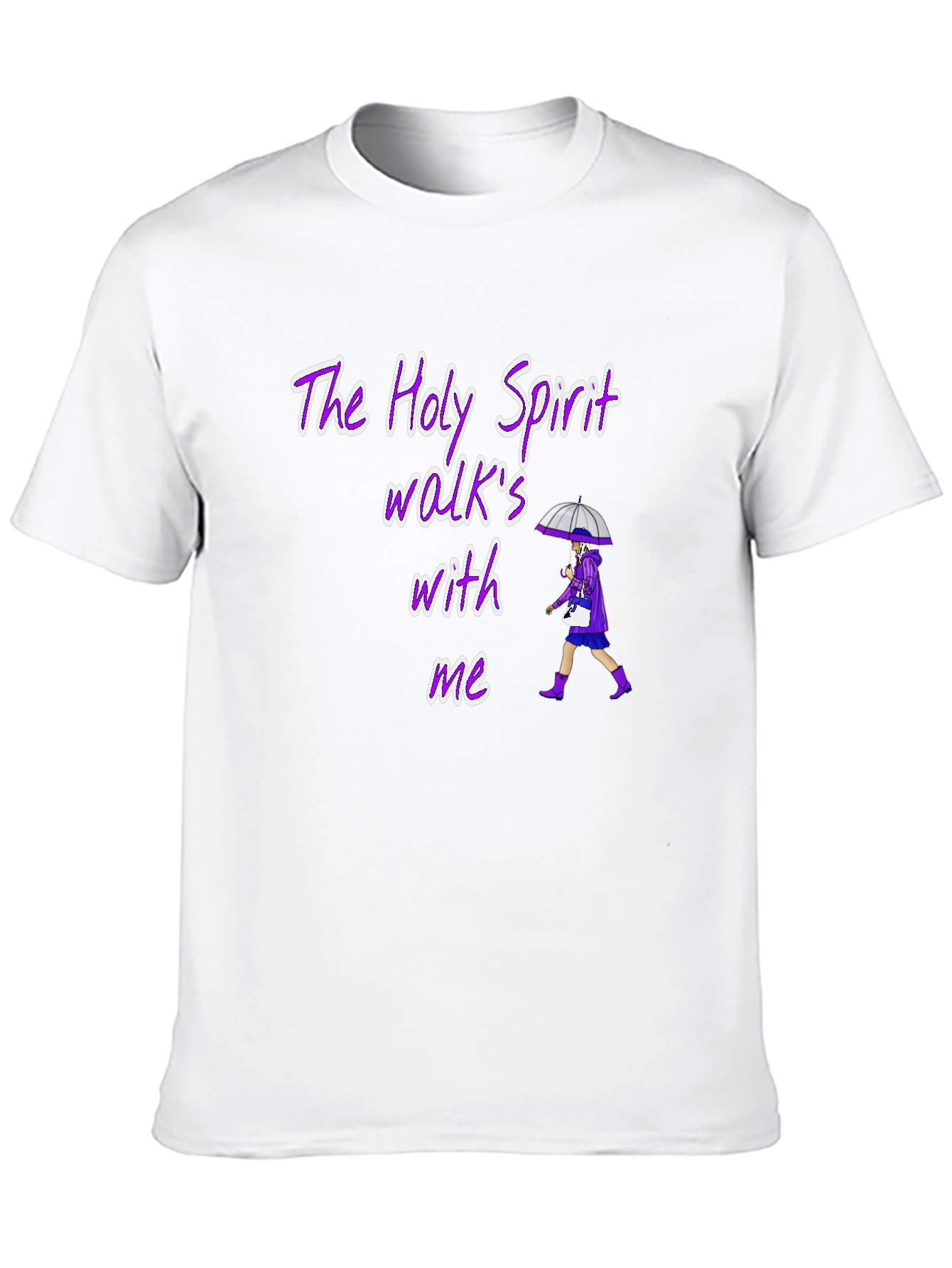Holy Spirit Walks With Me T-Shirt