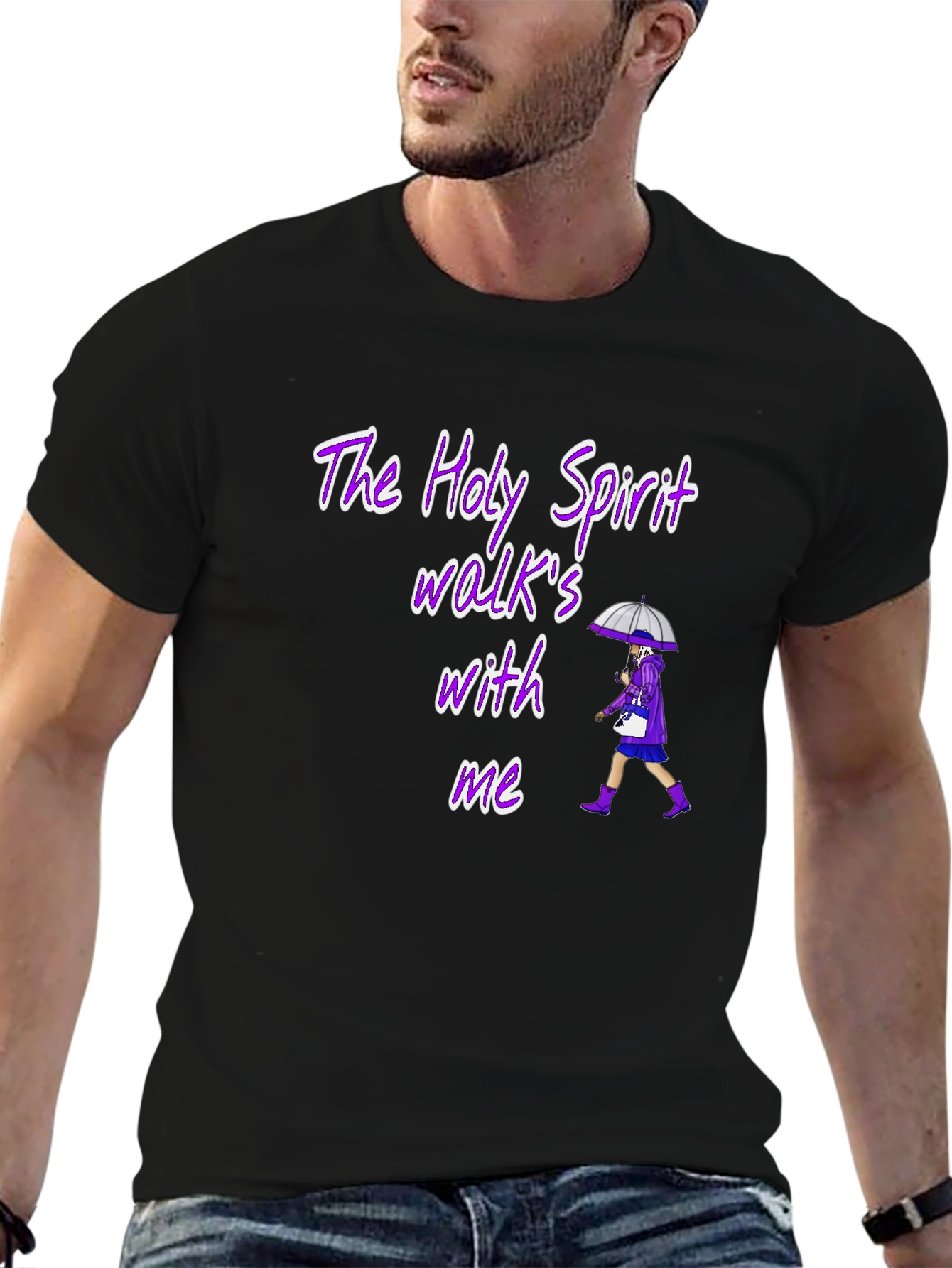Holy Spirit Walks With Me T-Shirt