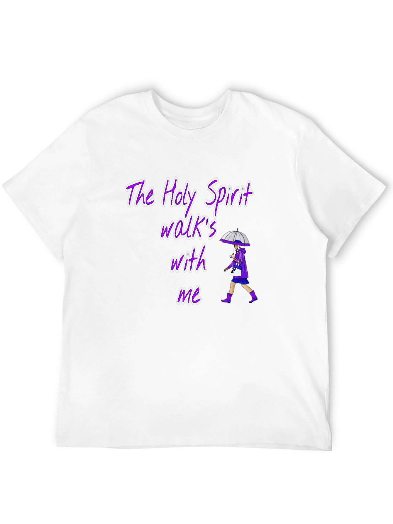 Holy Spirit Walks With Me T-Shirt