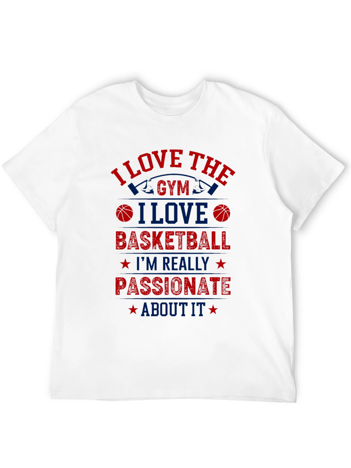 Gym & Basketball Lover Graphic Tee