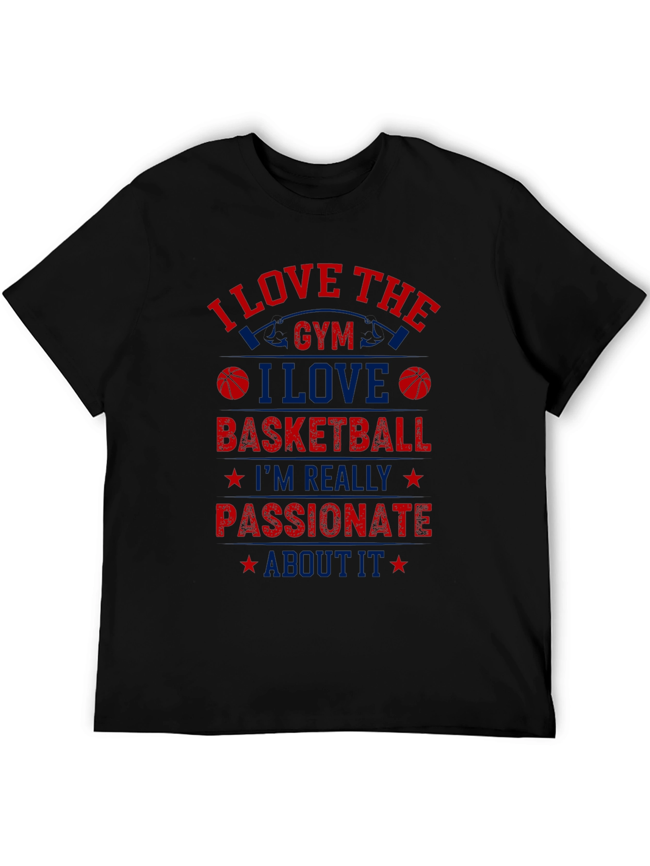 Gym & Basketball Lover Graphic Tee