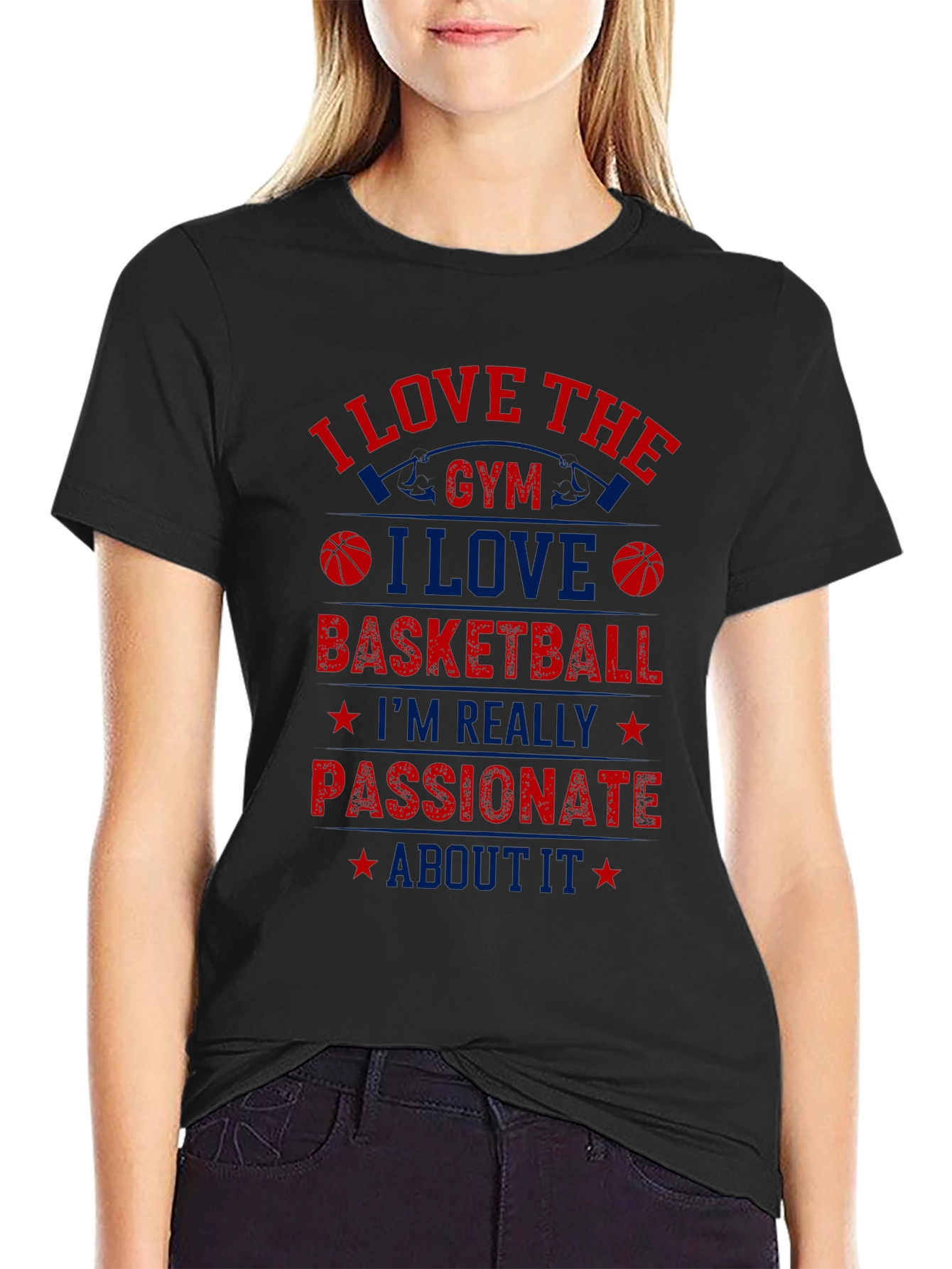 Gym & Basketball Lover Graphic Tee