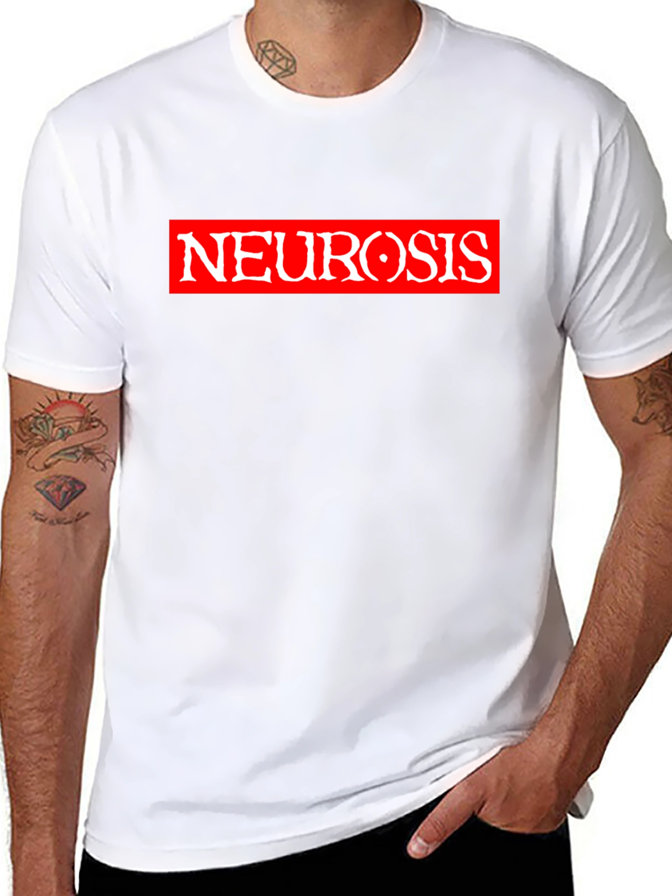Neurosis Band Logo T-Shirt - Classic Black Tee