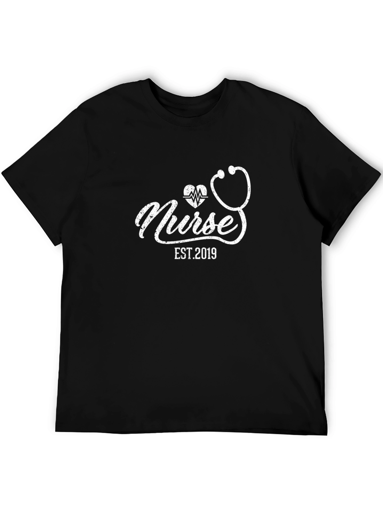 Nurse Est. 2019 Graphic Tee - Medical Professional Shirt