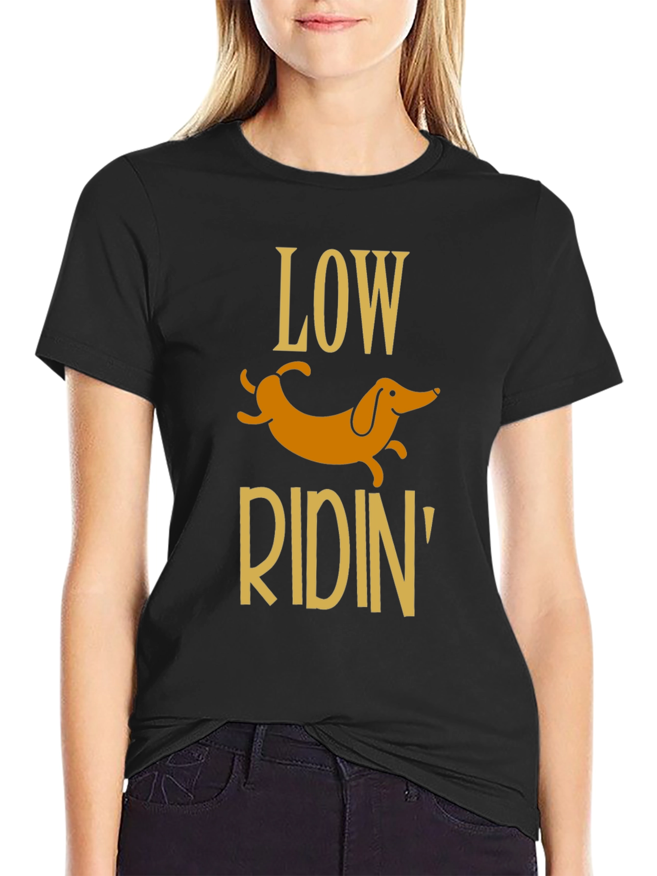 Low Ridin Dachshund Dog T-Shirt