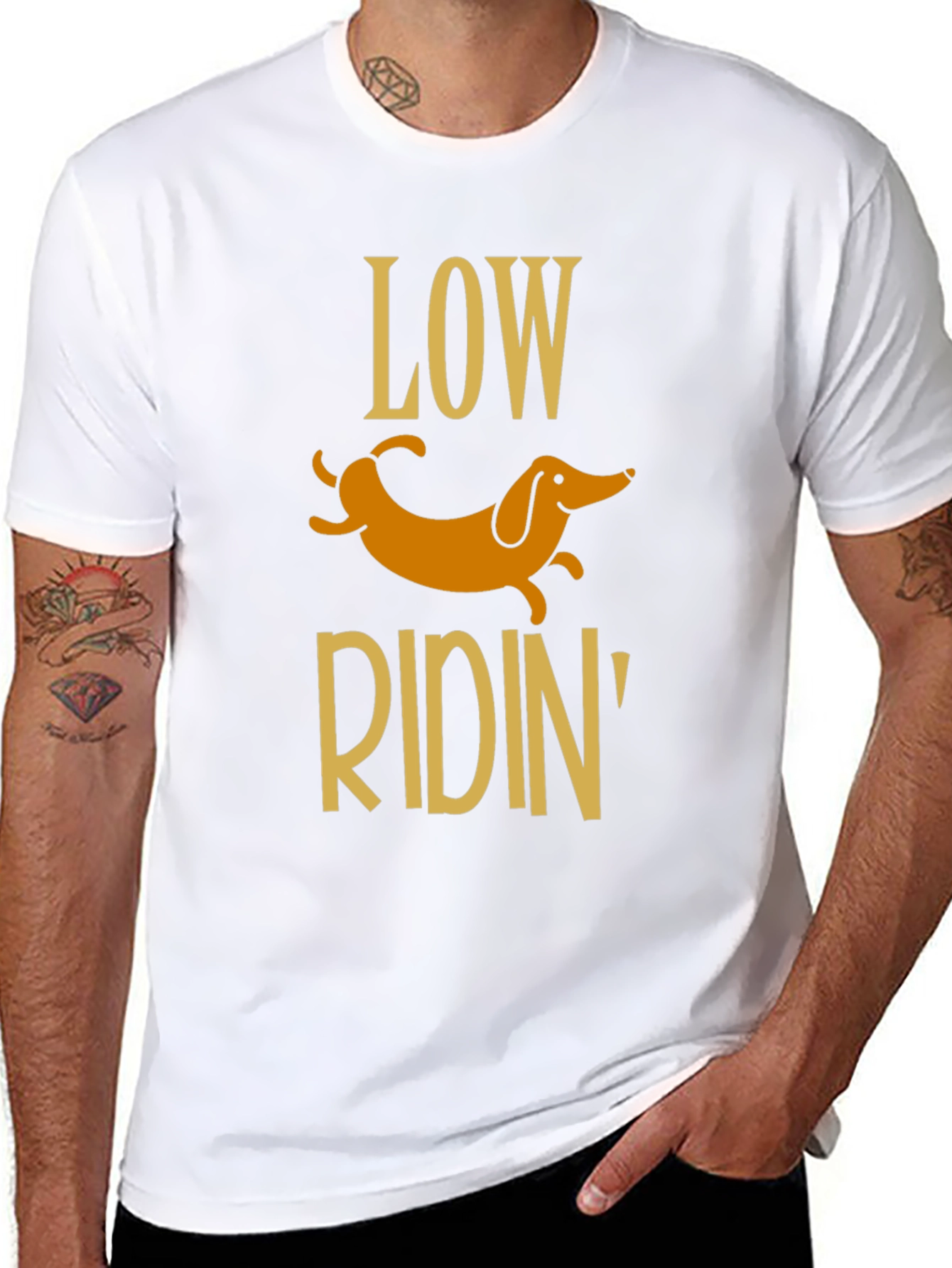 Low Ridin Dachshund Dog T-Shirt