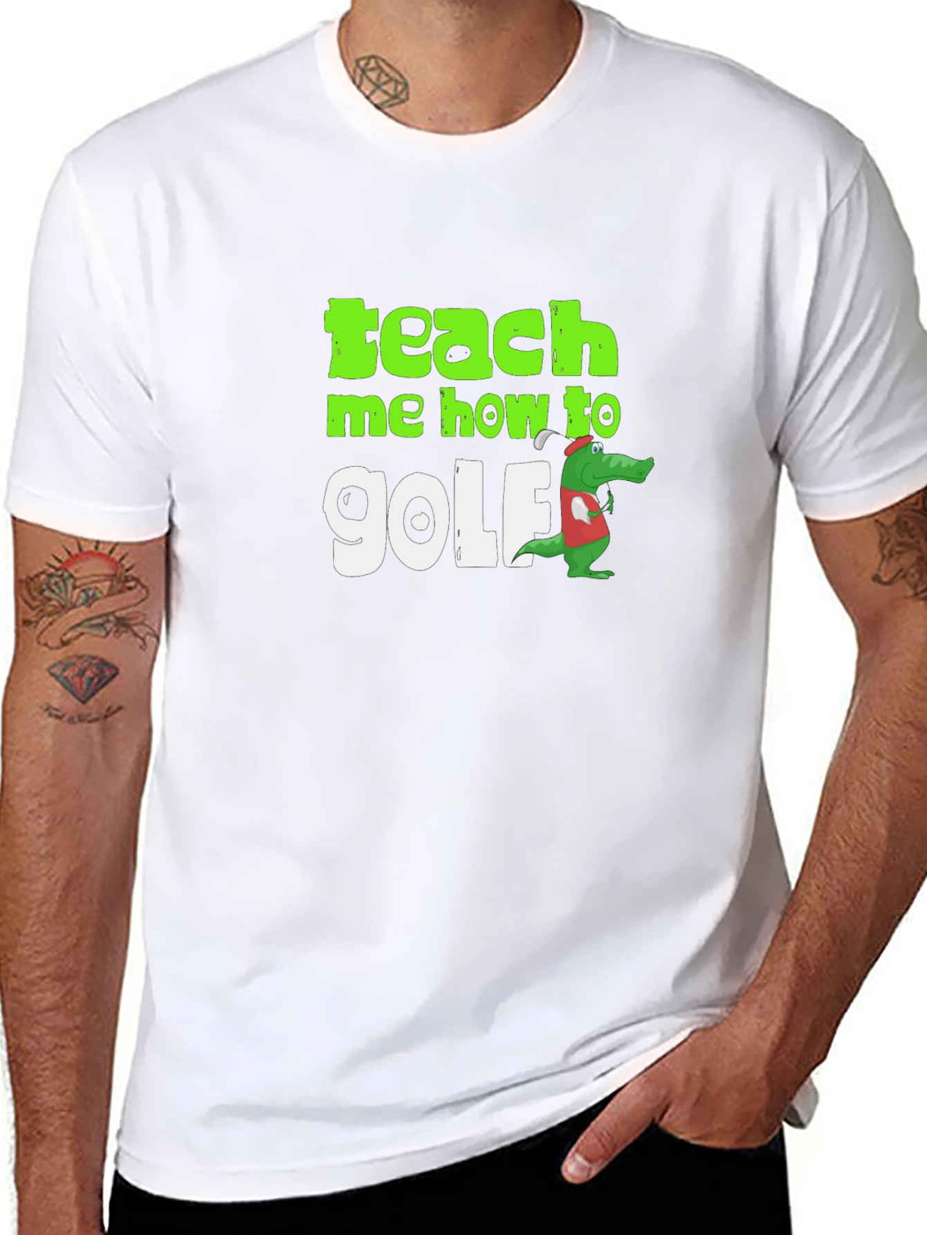 Teach Me How To Golf T-Shirt