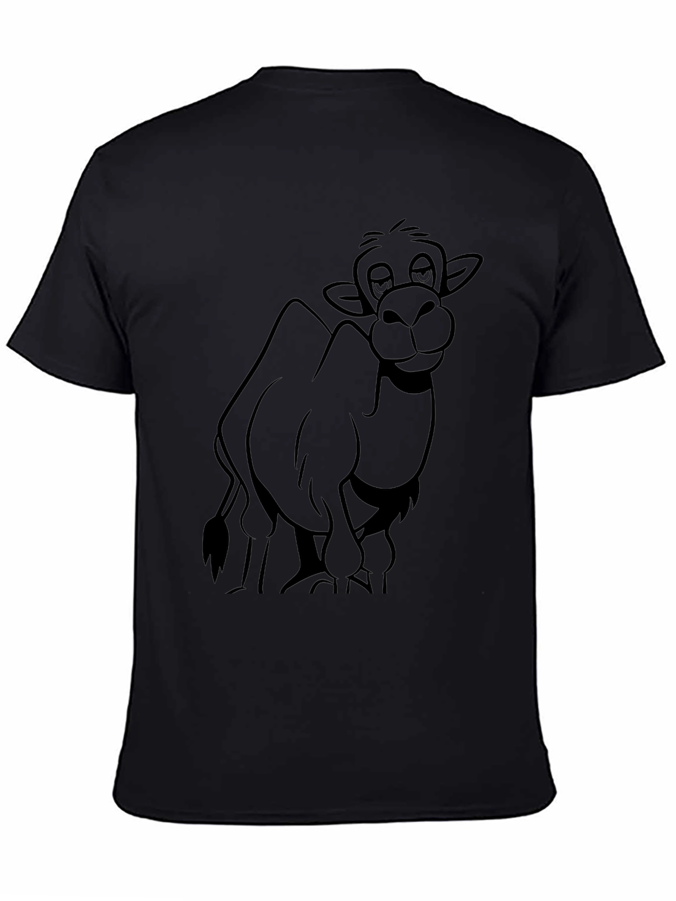 Funny Camel Graphic Tee - Soft Cotton T-Shirt