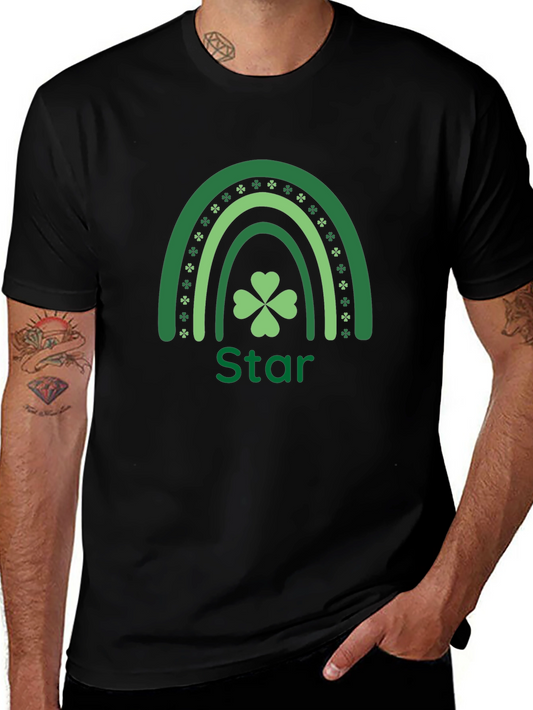 Lucky Shamrock Star St. Patricks Day T-Shirt