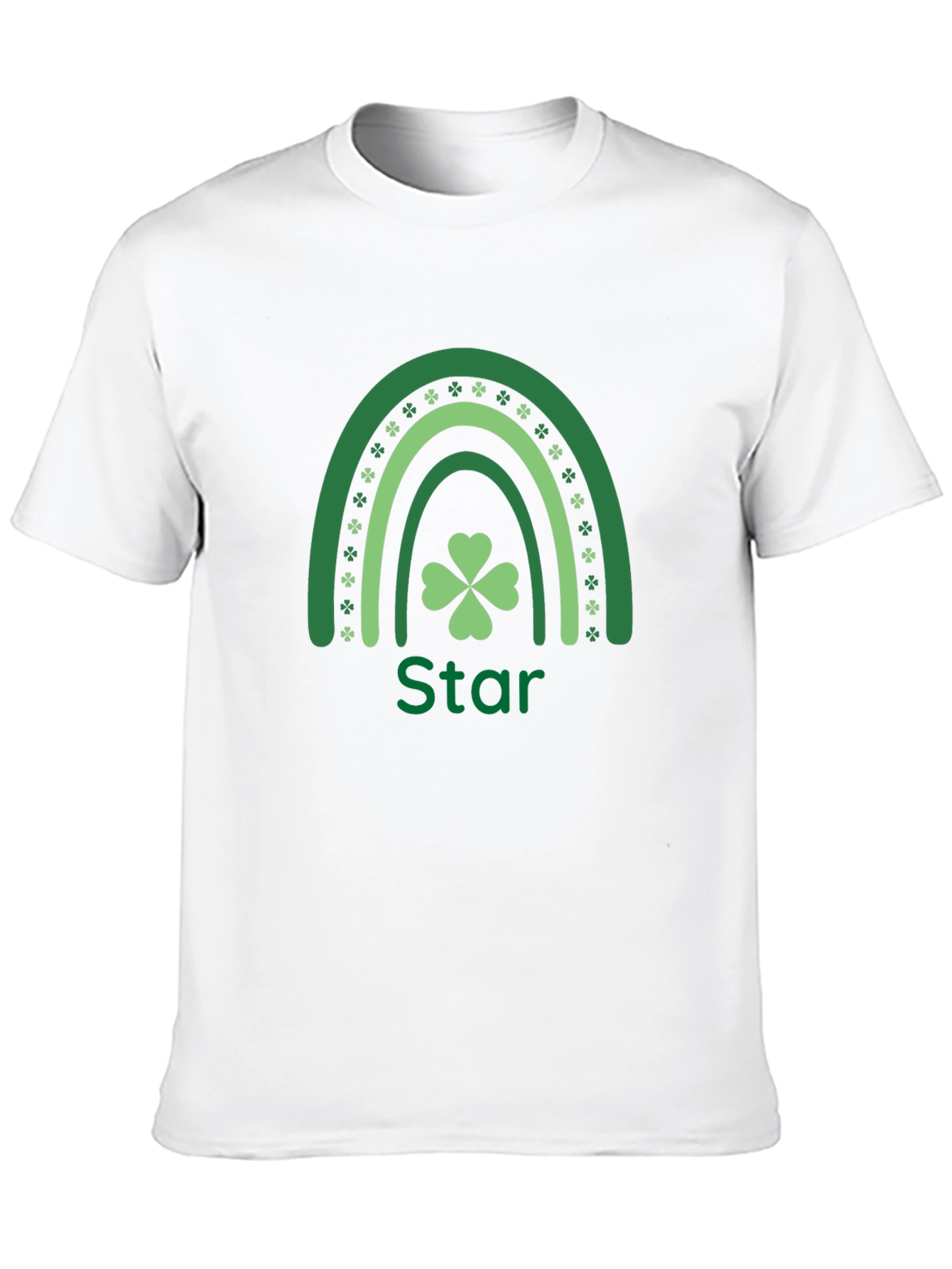 Lucky Shamrock Star St. Patricks Day T-Shirt