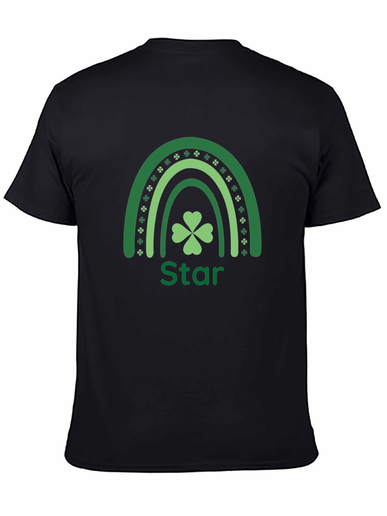 Lucky Shamrock Star St. Patricks Day T-Shirt