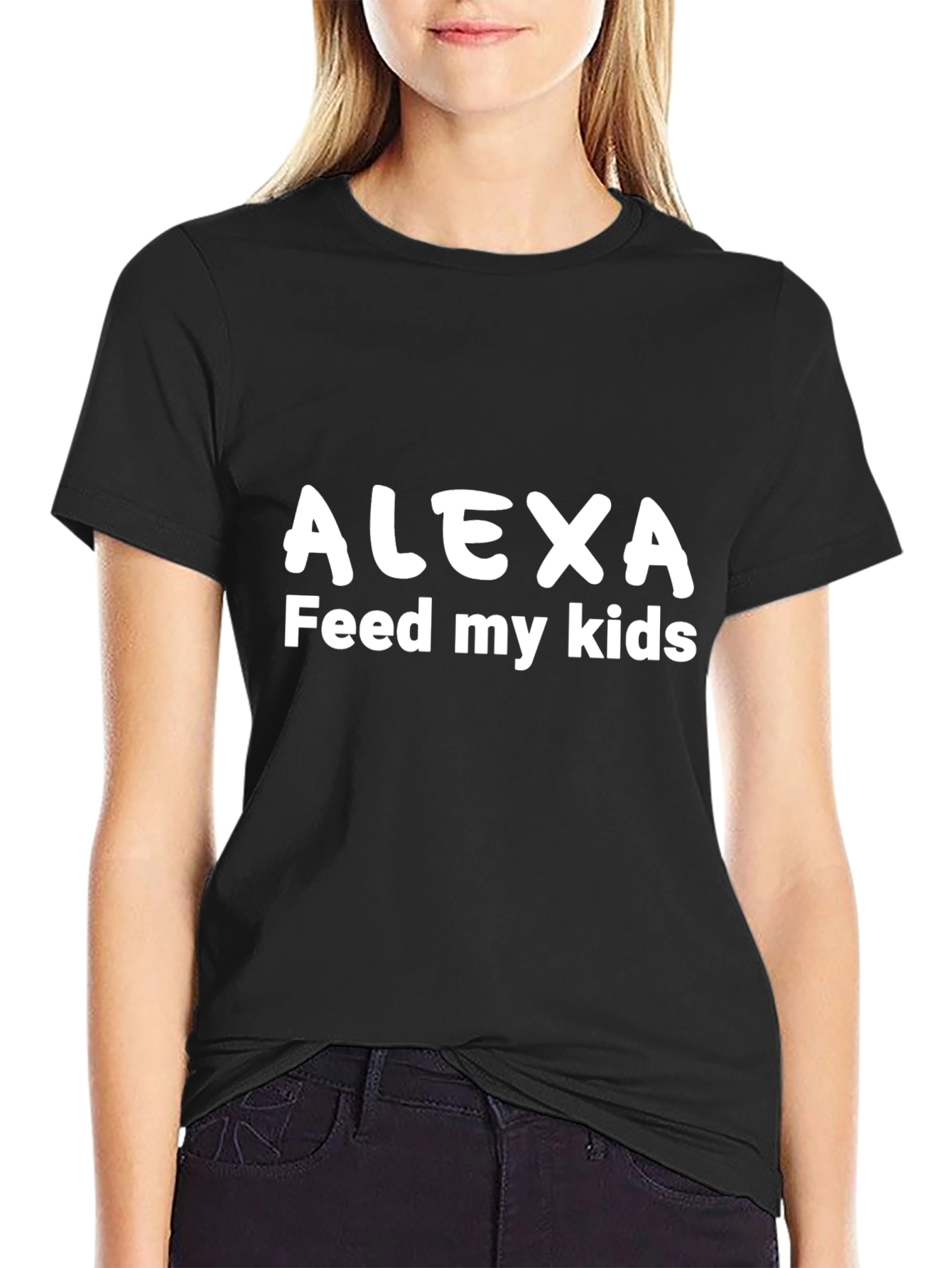 Alexa Feed My Kids Graphic Tee