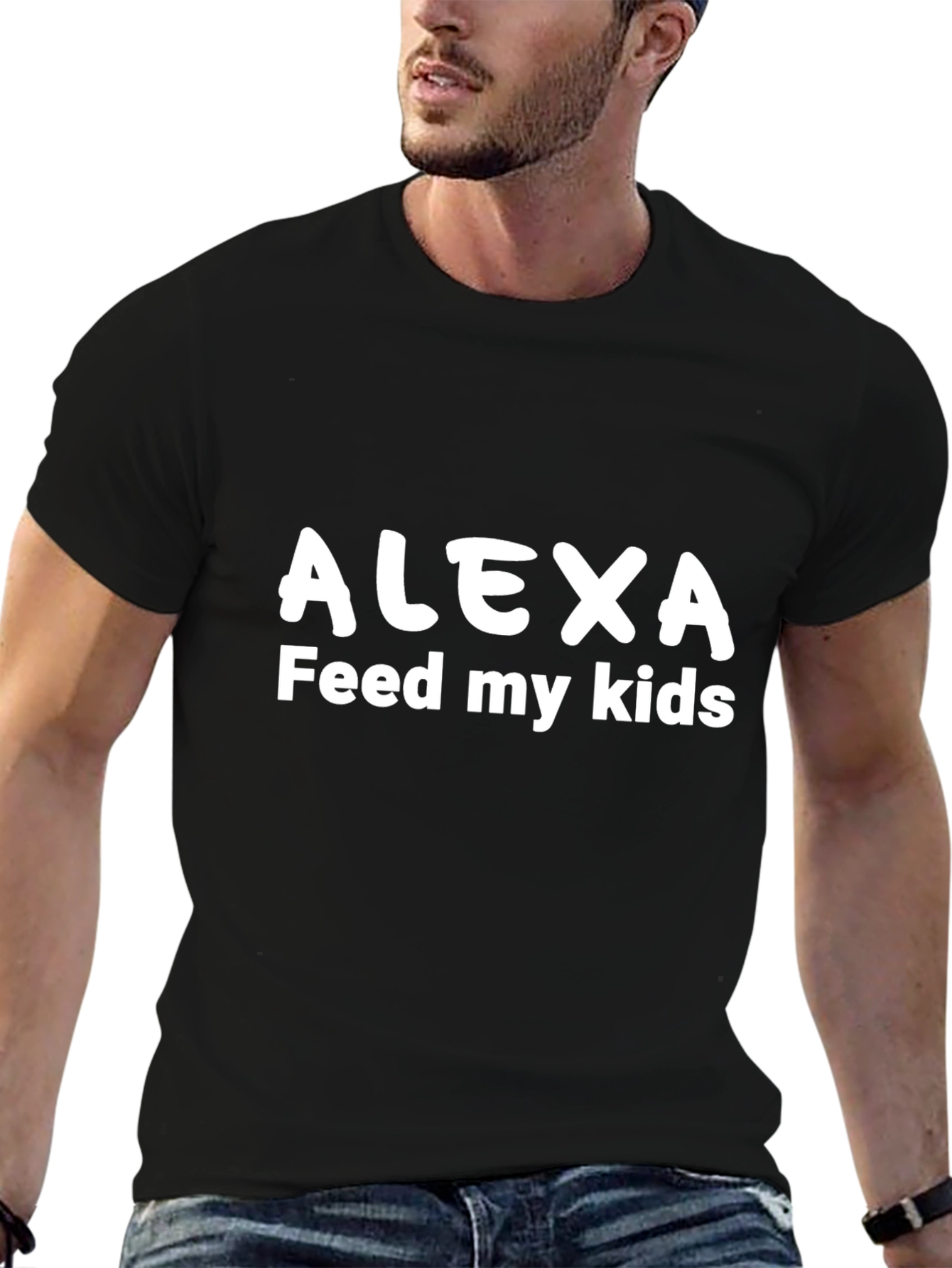 Alexa Feed My Kids Graphic Tee