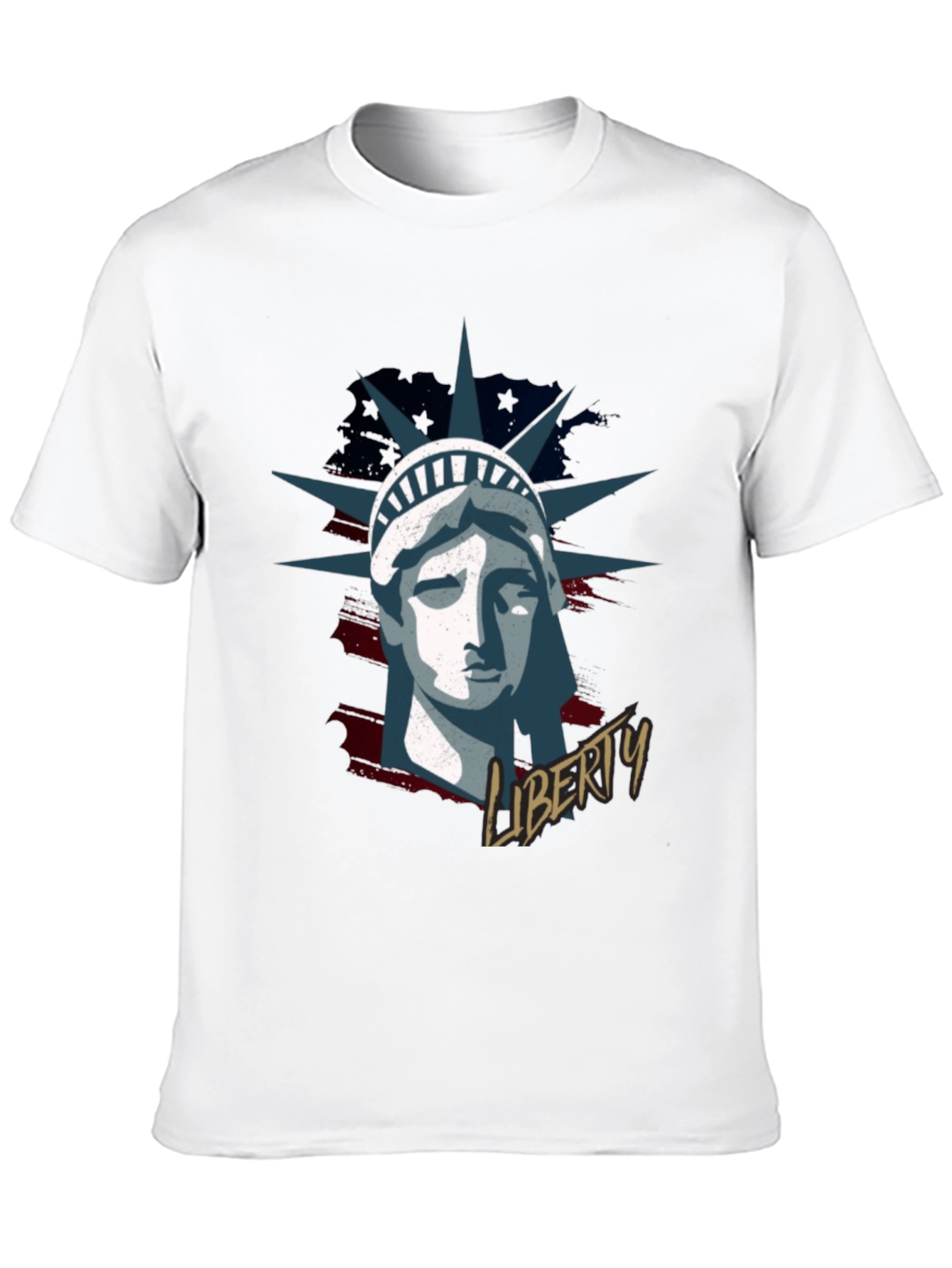 Statue of Liberty Graphic Print Tee