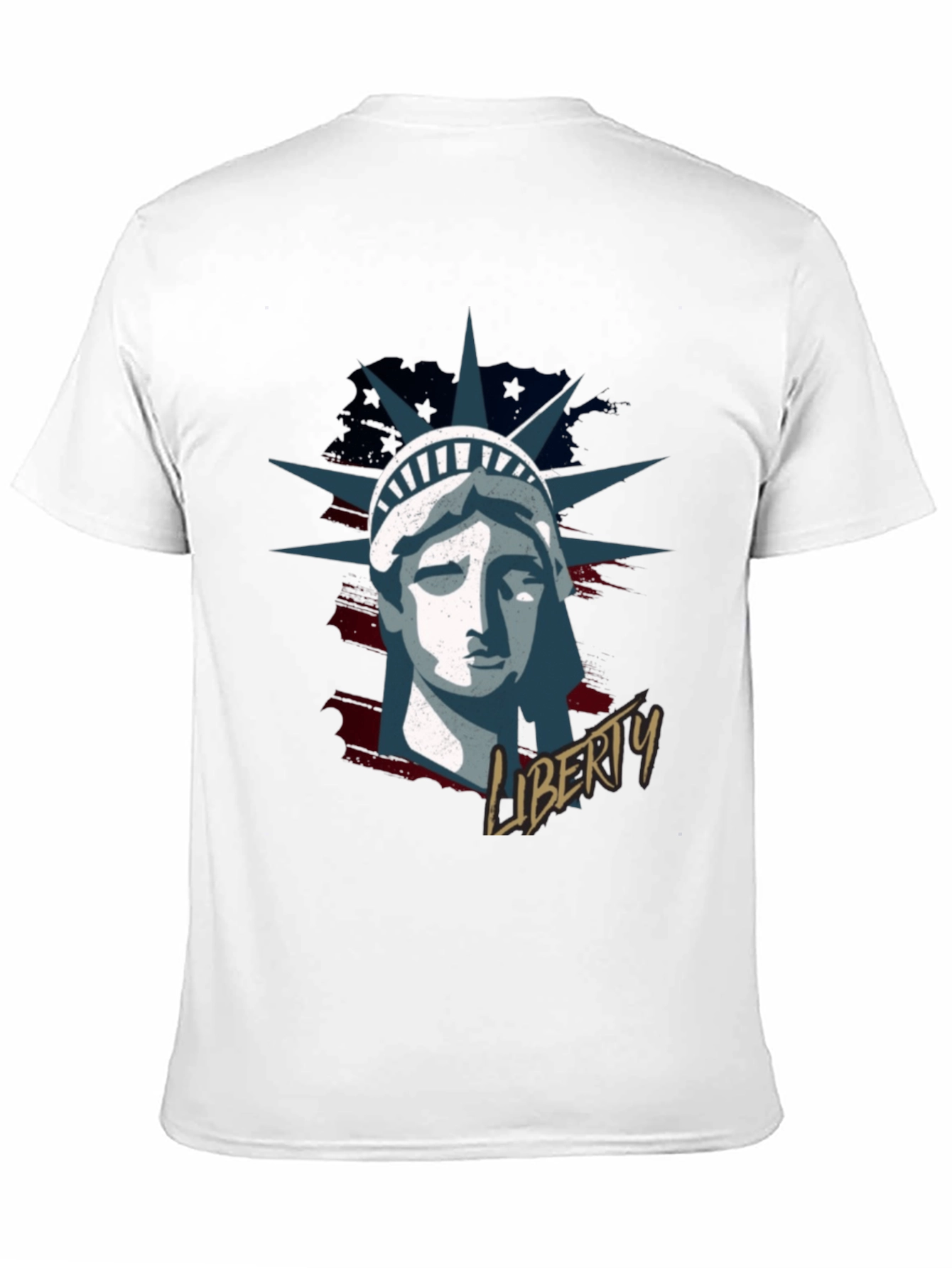 Statue of Liberty Graphic Print Tee