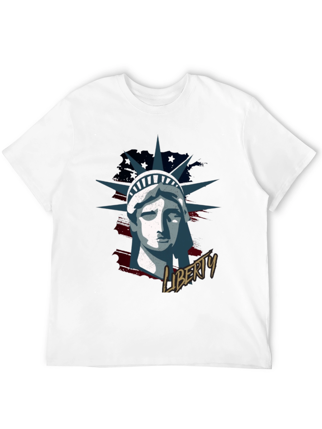 Statue of Liberty Graphic Print Tee