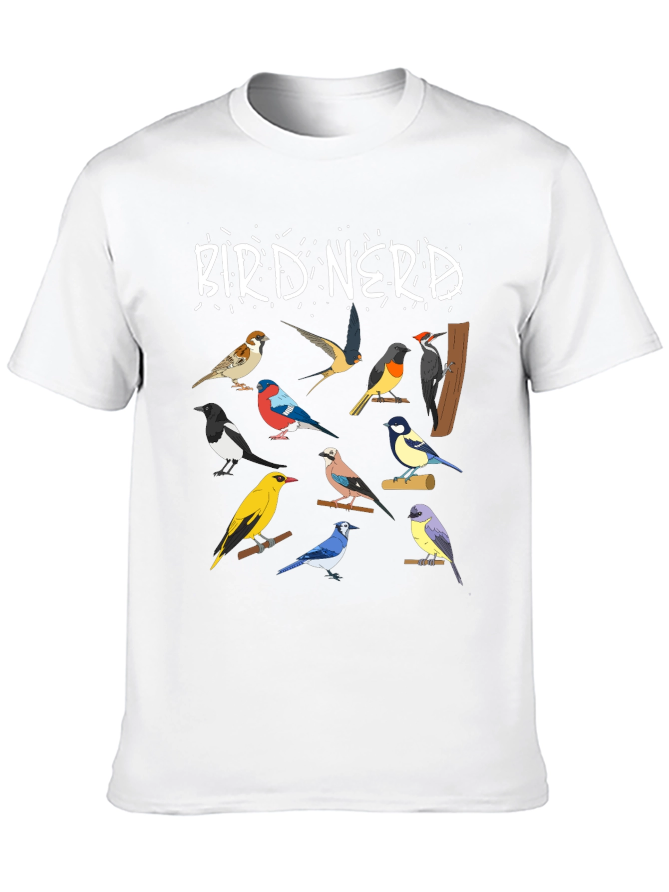 Bird Nerd T-Shirt: Ornithology Lover Tee