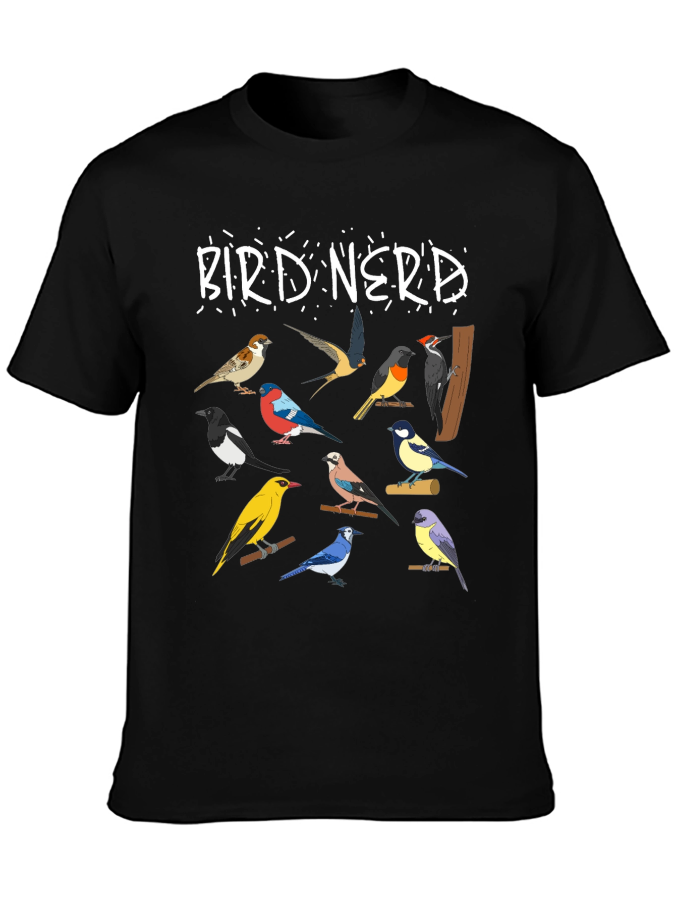 Bird Nerd T-Shirt: Ornithology Lover Tee