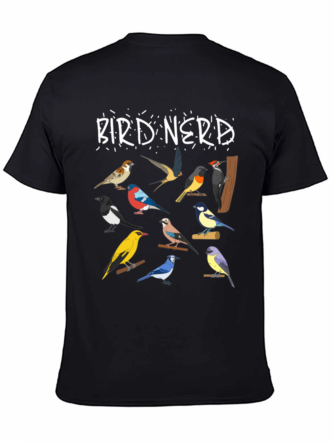 Bird Nerd T-Shirt: Ornithology Lover Tee