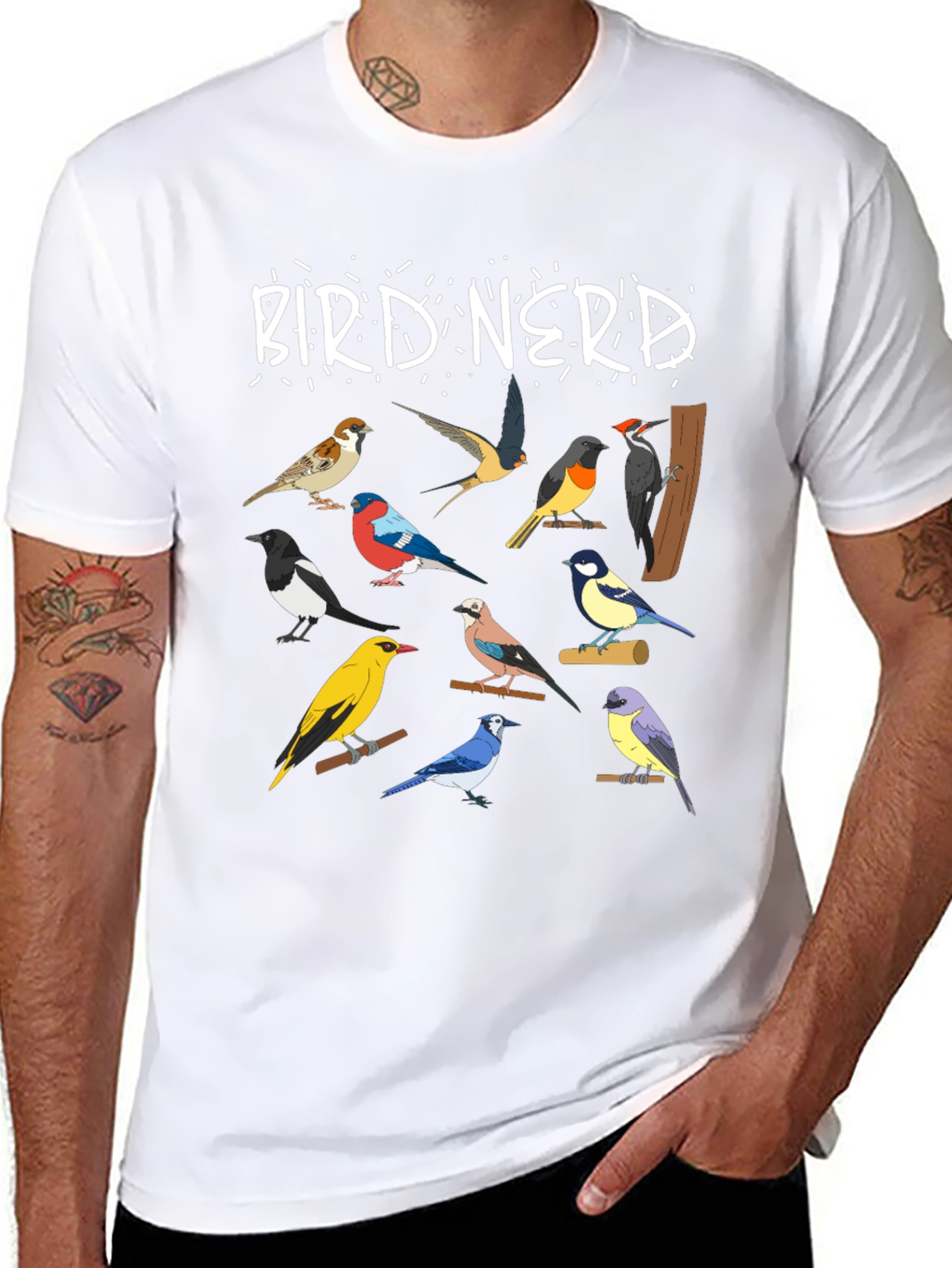 Bird Nerd T-Shirt: Ornithology Lover Tee