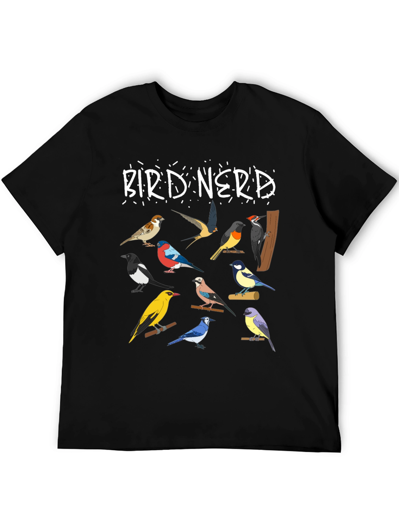 Bird Nerd T-Shirt: Ornithology Lover Tee