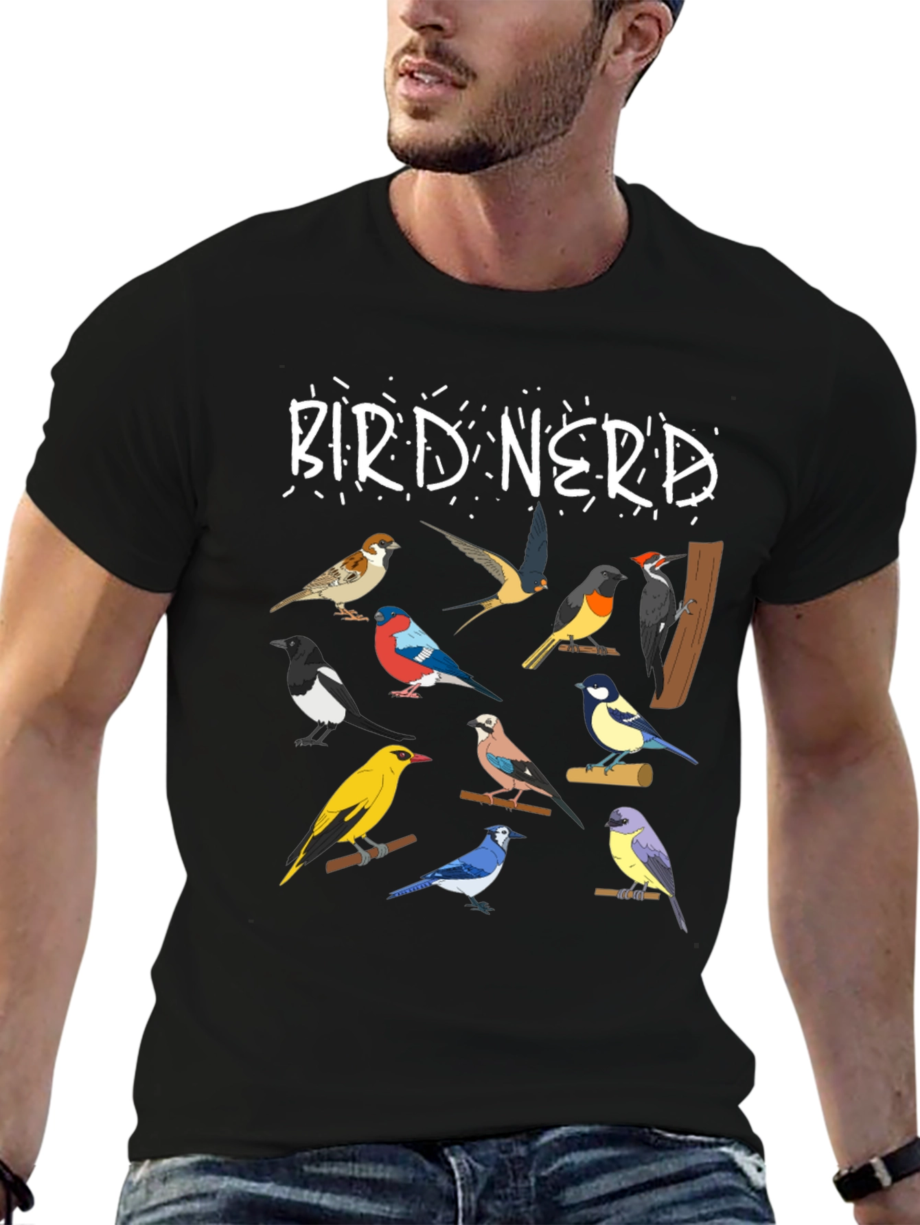 Bird Nerd T-Shirt: Ornithology Lover Tee