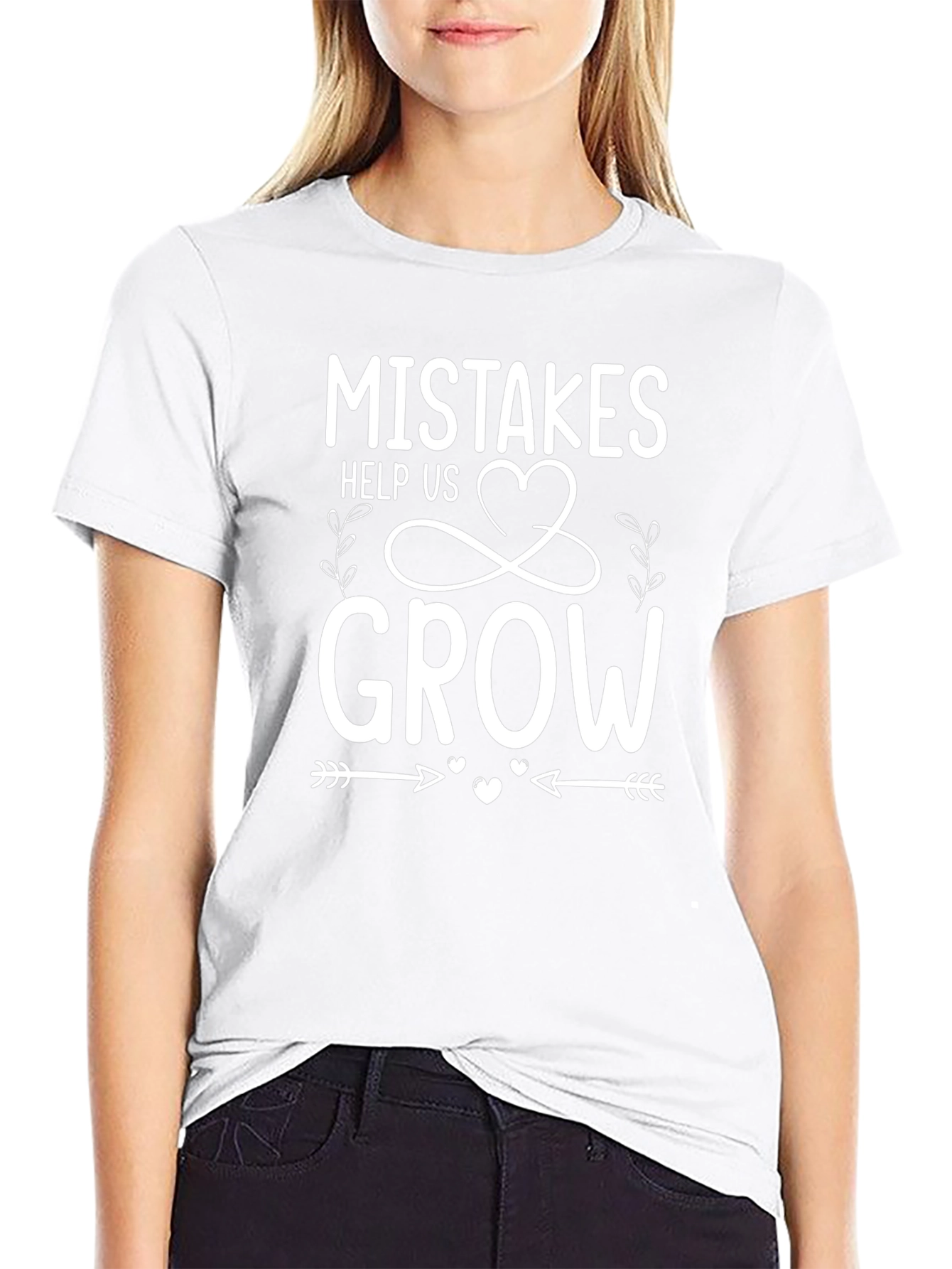 Mistakes Help Us Grow Graphic T-Shirt