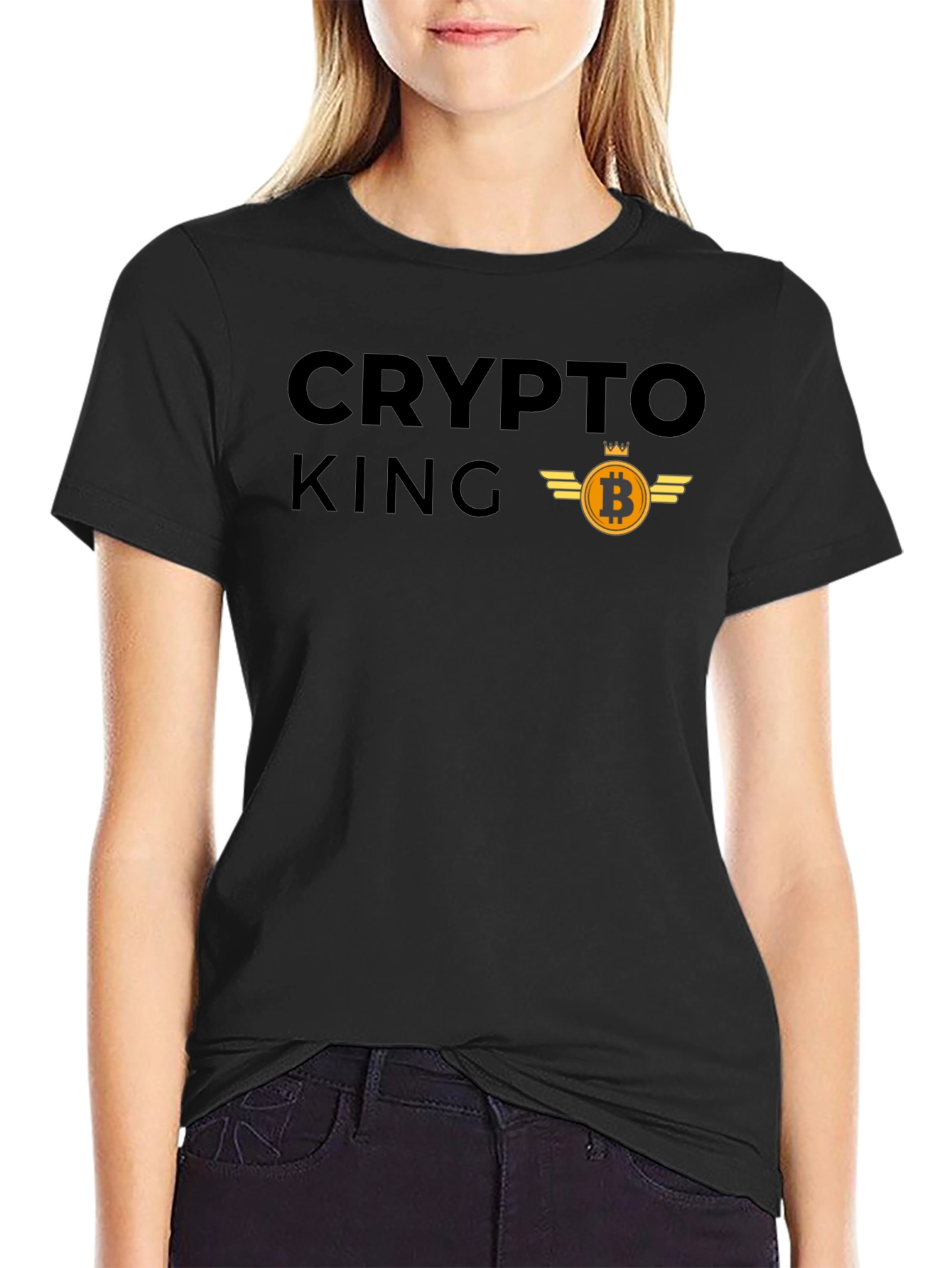 Crypto King Bitcoin T-Shirt